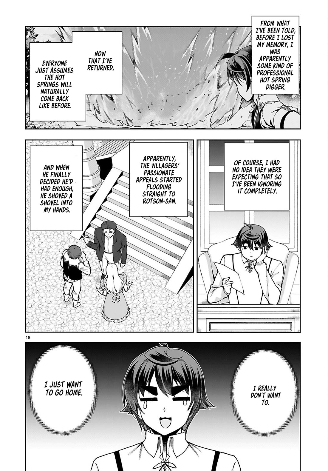 Botsuraku Youtei Nanode, Kajishokunin wo Mezasu chapter 98 page 18