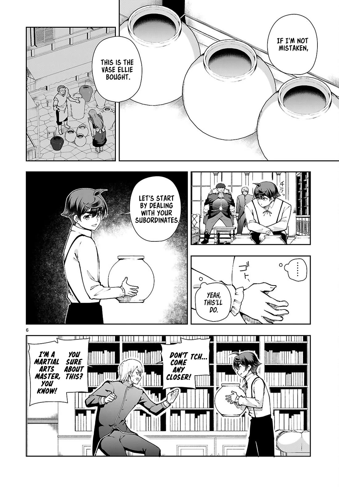 Botsuraku Youtei Nanode, Kajishokunin wo Mezasu chapter 98 page 6