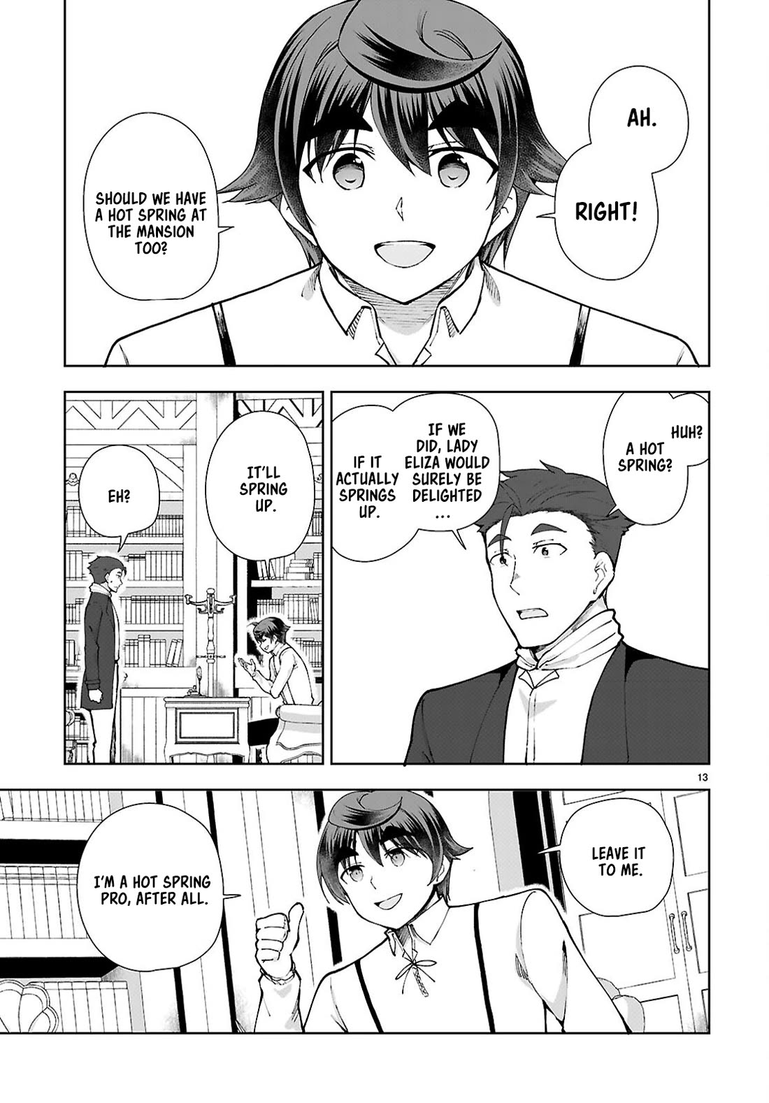 Botsuraku Youtei Nanode, Kajishokunin wo Mezasu chapter 99 page 13