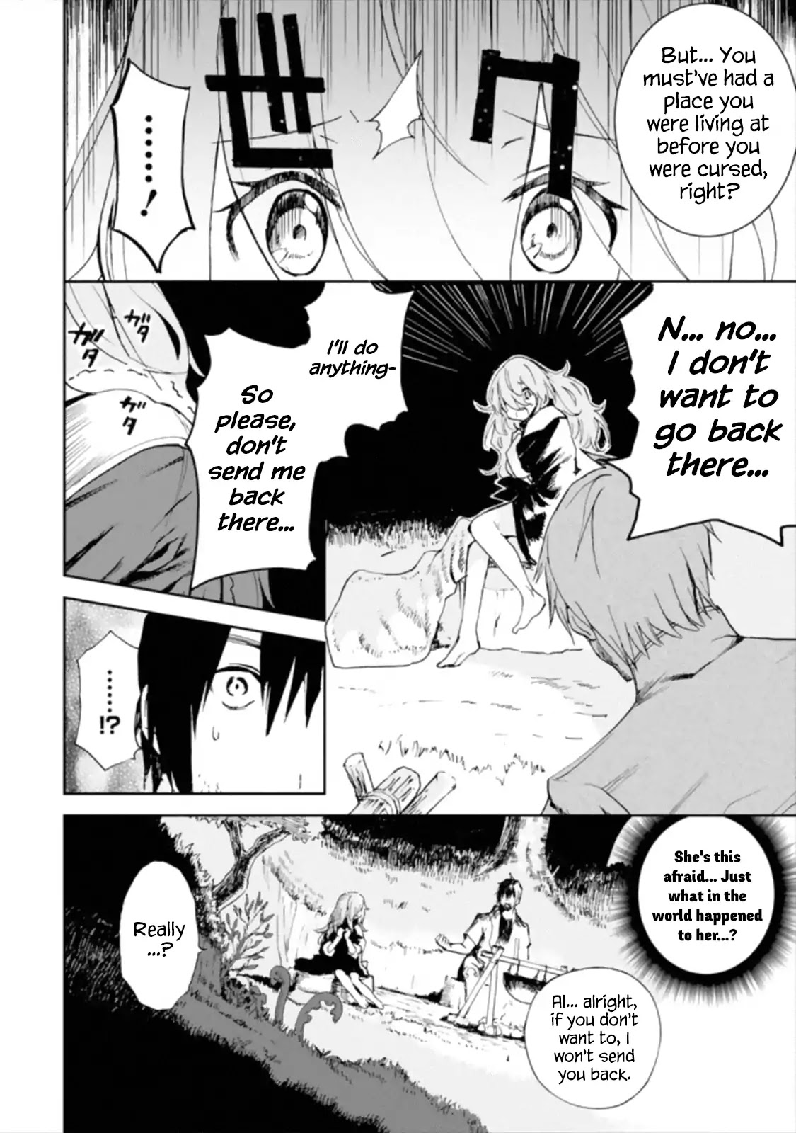 Boukensha License o Hakudatsu Sareta Ossan Dakedo, Manamusume ga Dekita no de Nonbiri Jinsei chapter 1.1 page 56