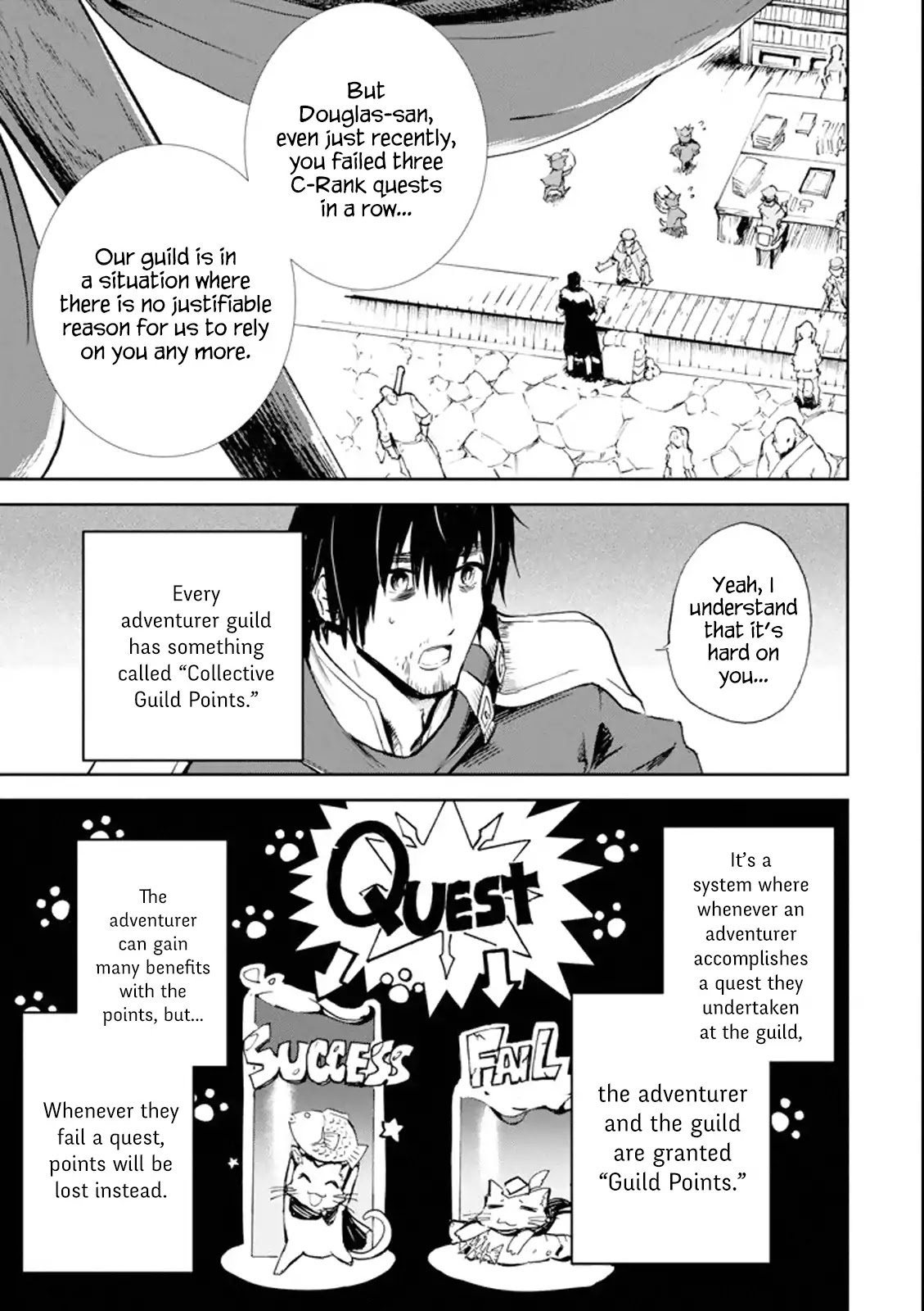 Boukensha License o Hakudatsu Sareta Ossan Dakedo, Manamusume ga Dekita no de Nonbiri Jinsei chapter 1.1 page 8