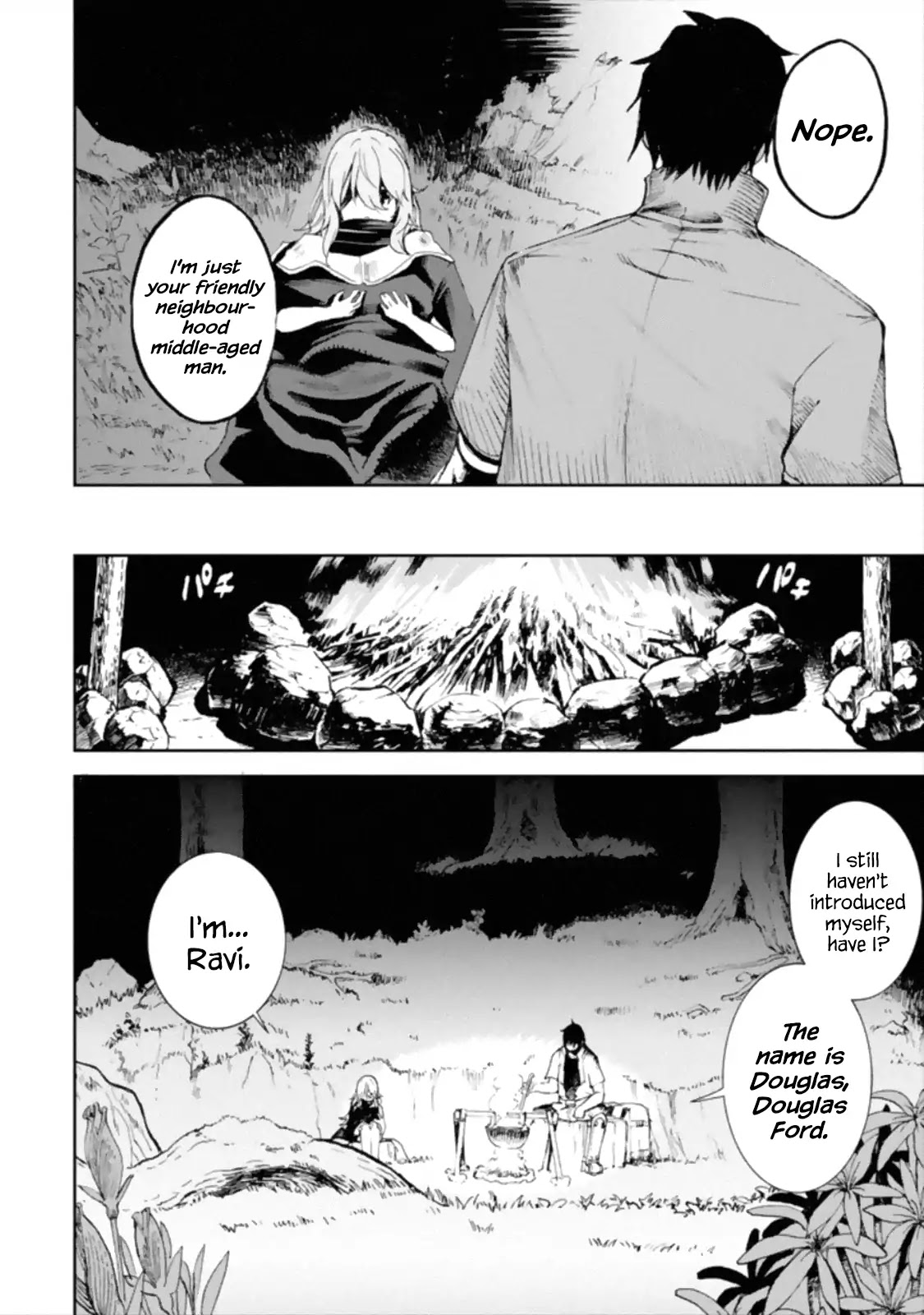 Boukensha License o Hakudatsu Sareta Ossan Dakedo, Manamusume ga Dekita no de Nonbiri Jinsei chapter 1.2 page 39