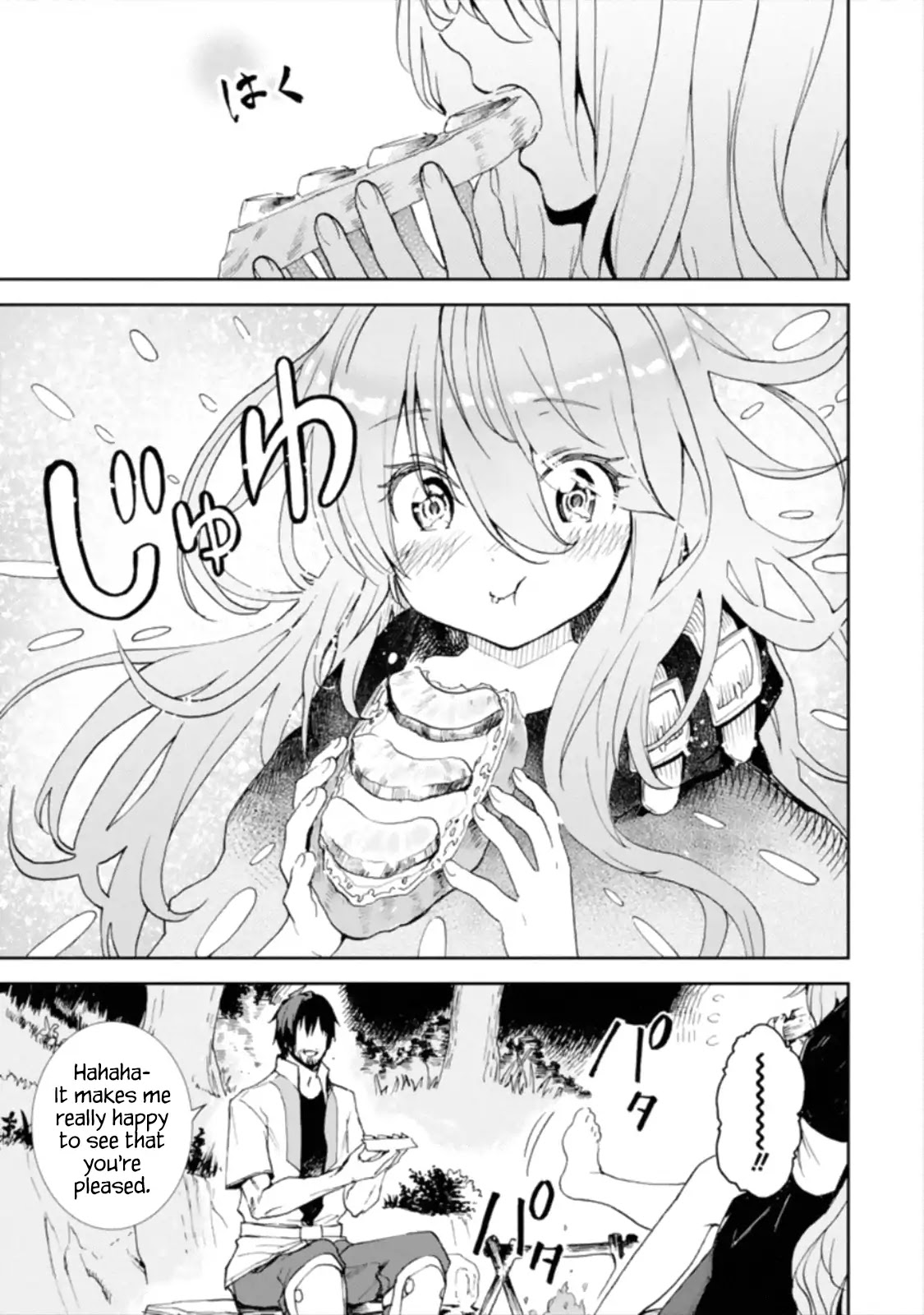 Boukensha License o Hakudatsu Sareta Ossan Dakedo, Manamusume ga Dekita no de Nonbiri Jinsei chapter 1.3 page 34