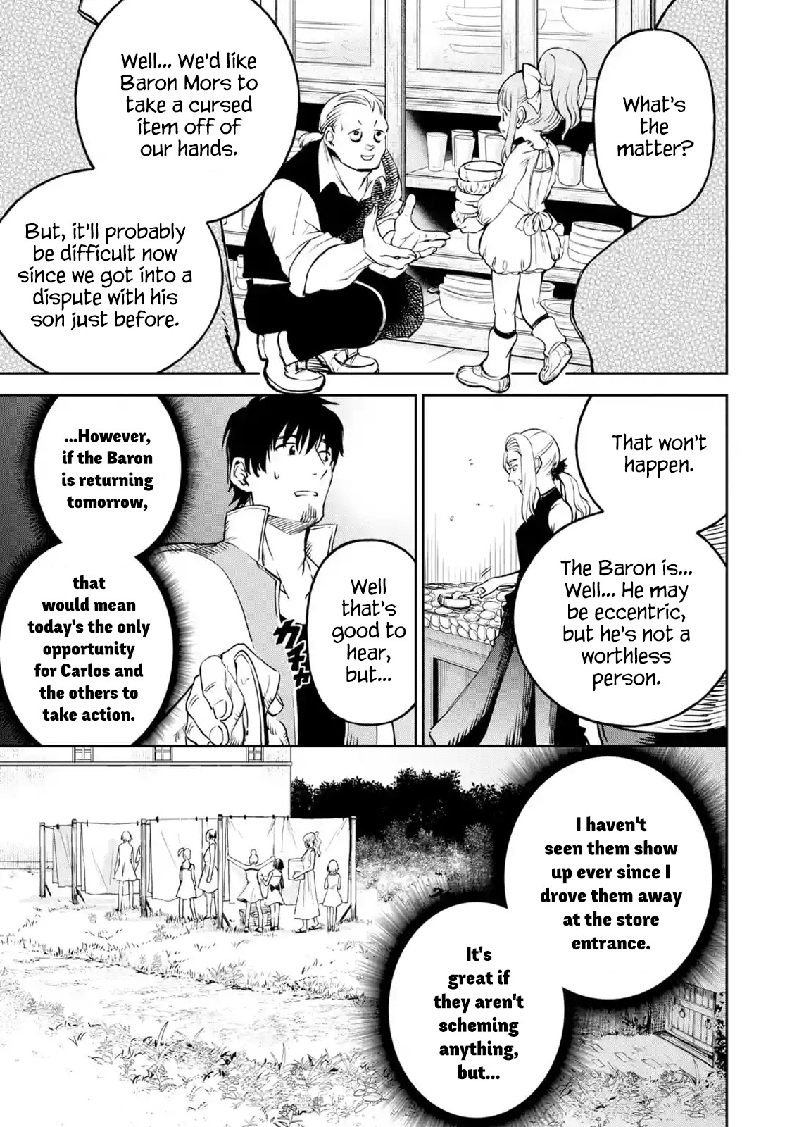 Boukensha License o Hakudatsu Sareta Ossan Dakedo, Manamusume ga Dekita no de Nonbiri Jinsei chapter 10.3 page 5