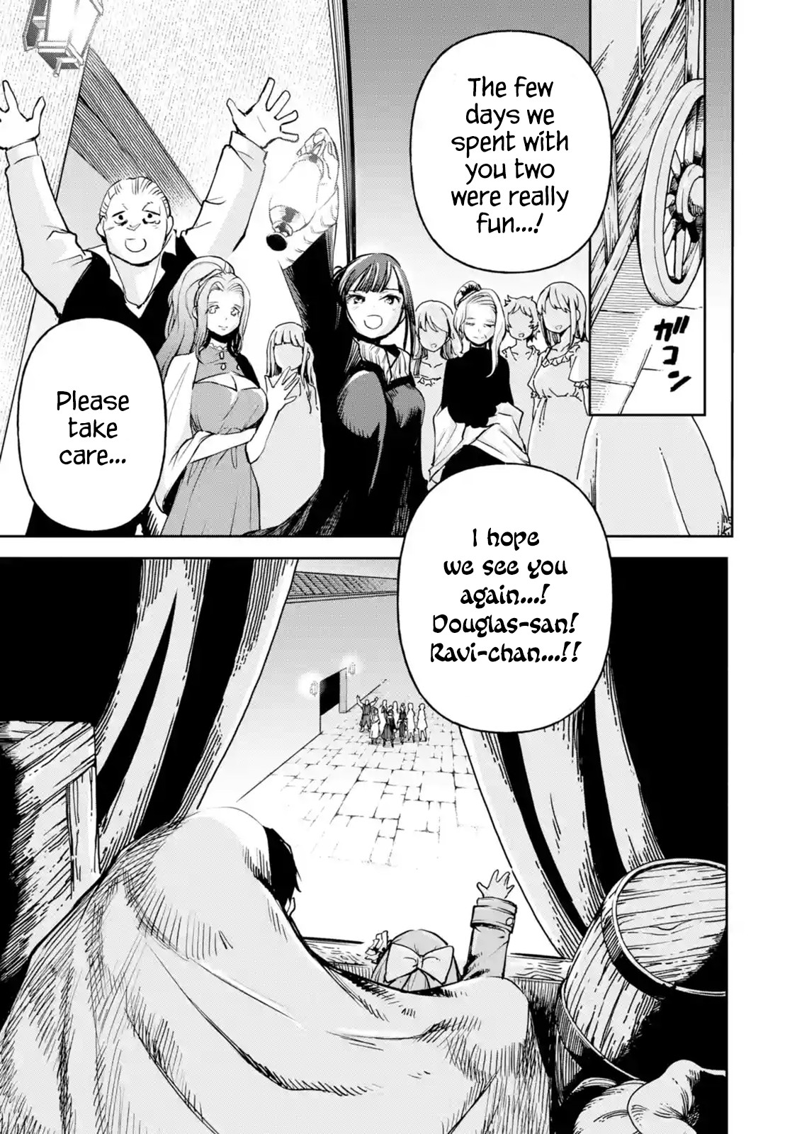 Boukensha License o Hakudatsu Sareta Ossan Dakedo, Manamusume ga Dekita no de Nonbiri Jinsei chapter 11.2 page 28