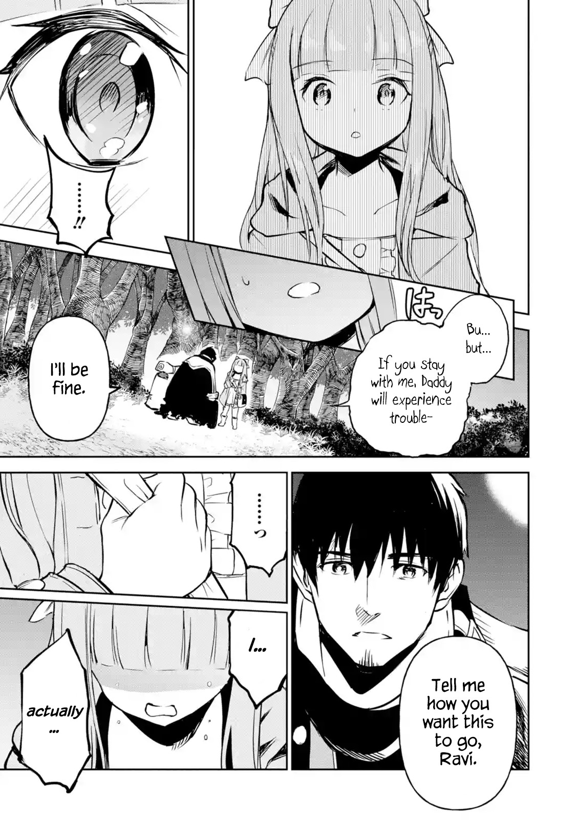 Boukensha License o Hakudatsu Sareta Ossan Dakedo, Manamusume ga Dekita no de Nonbiri Jinsei chapter 11.2 page 42