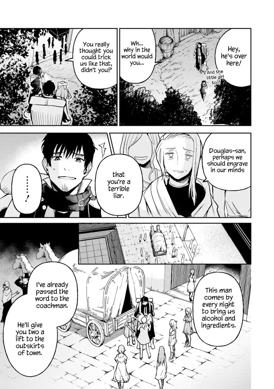 Boukensha License o Hakudatsu Sareta Ossan Dakedo, Manamusume ga Dekita no de Nonbiri Jinsei chapter 11.4 page 1