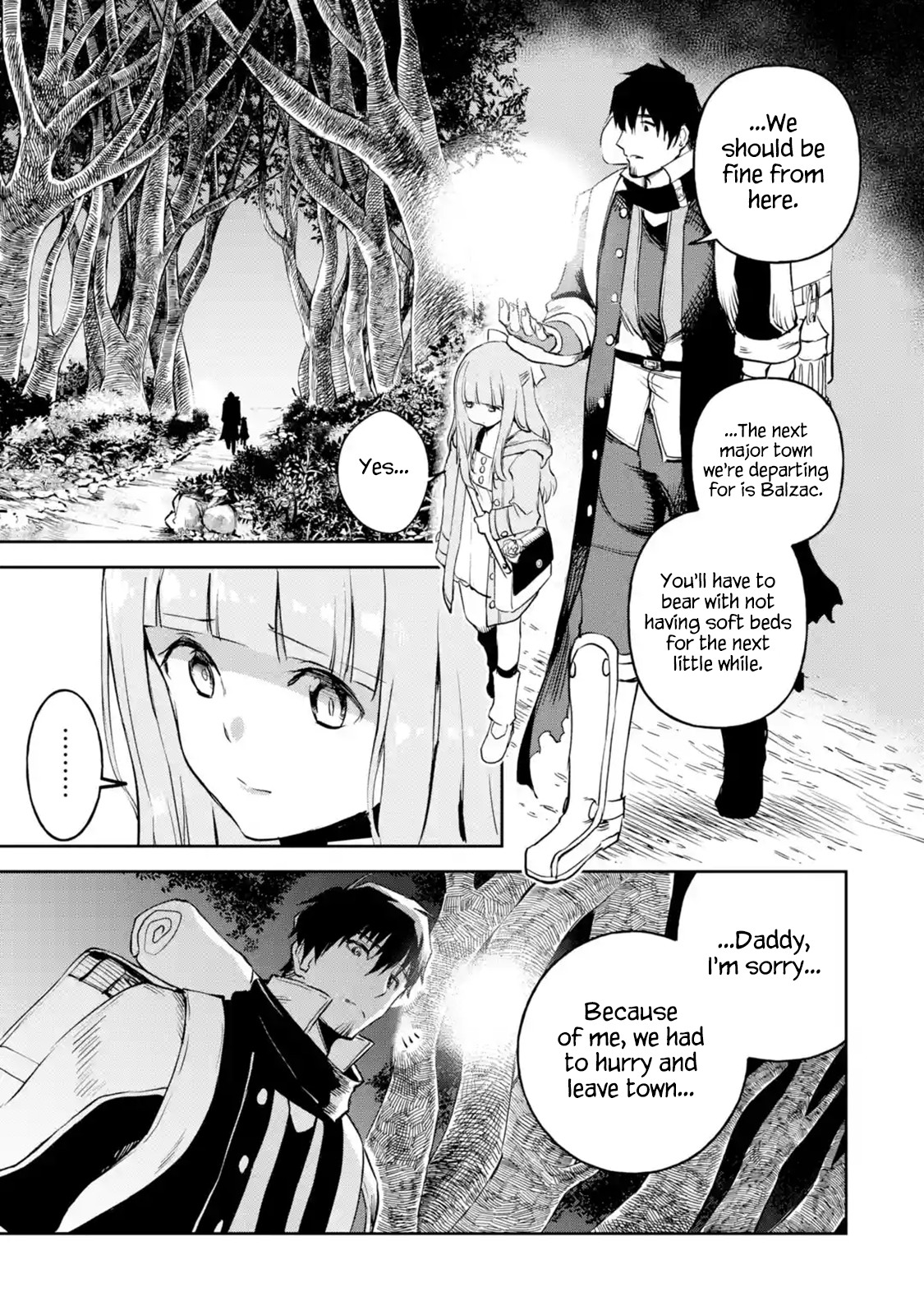 Boukensha License o Hakudatsu Sareta Ossan Dakedo, Manamusume ga Dekita no de Nonbiri Jinsei chapter 11.4 page 7