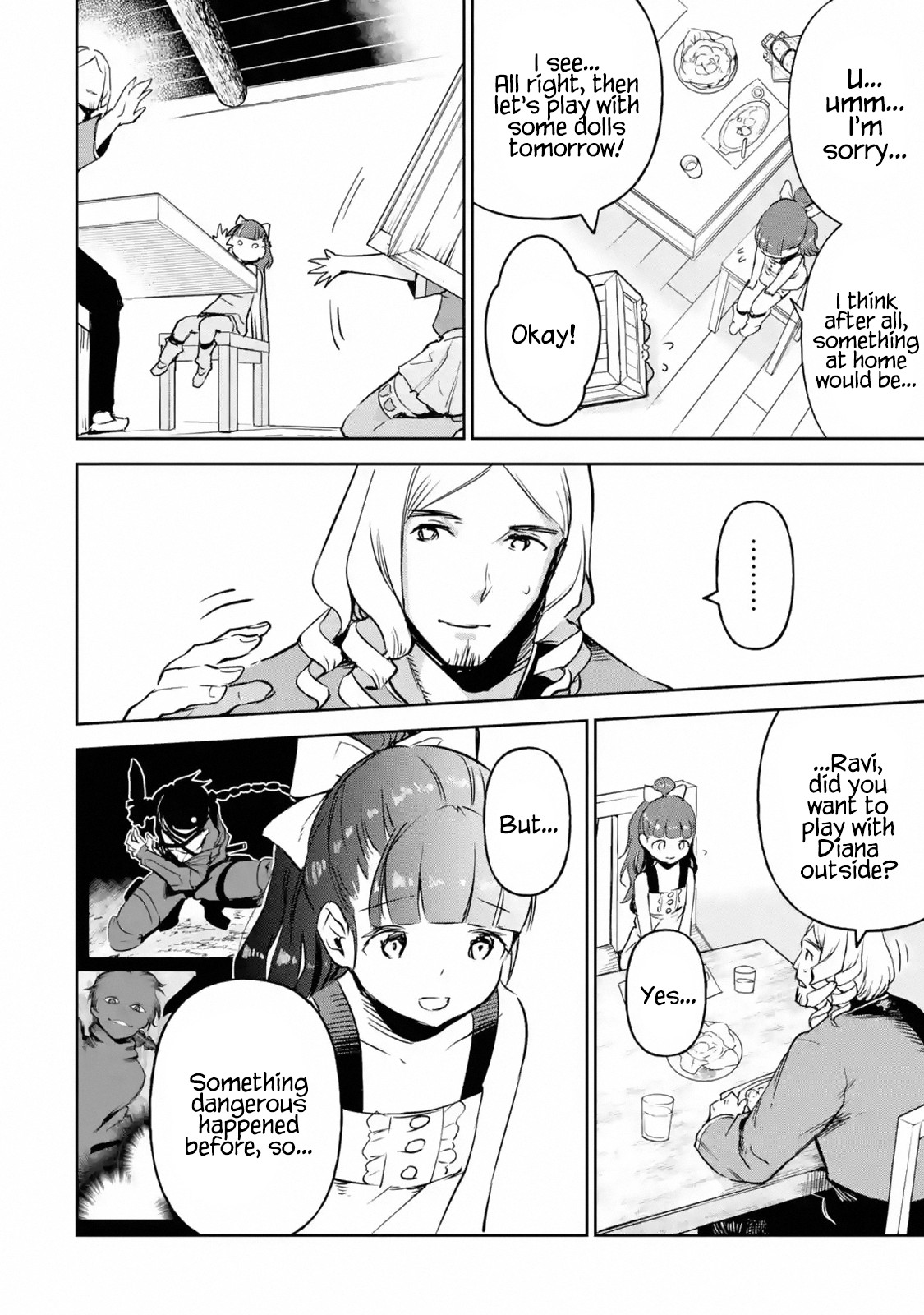 Boukensha License o Hakudatsu Sareta Ossan Dakedo, Manamusume ga Dekita no de Nonbiri Jinsei chapter 12.1 page 52