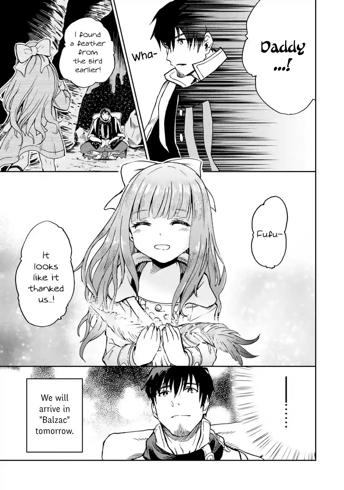 Boukensha License o Hakudatsu Sareta Ossan Dakedo, Manamusume ga Dekita no de Nonbiri Jinsei chapter 12.2 page 1