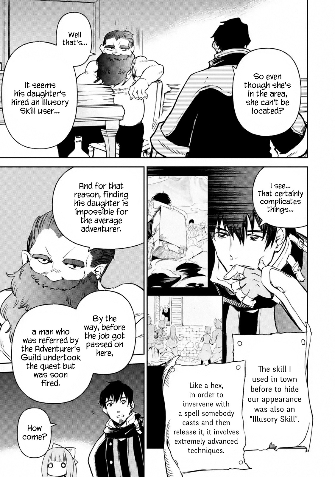 Boukensha License o Hakudatsu Sareta Ossan Dakedo, Manamusume ga Dekita no de Nonbiri Jinsei chapter 13.1 page 28