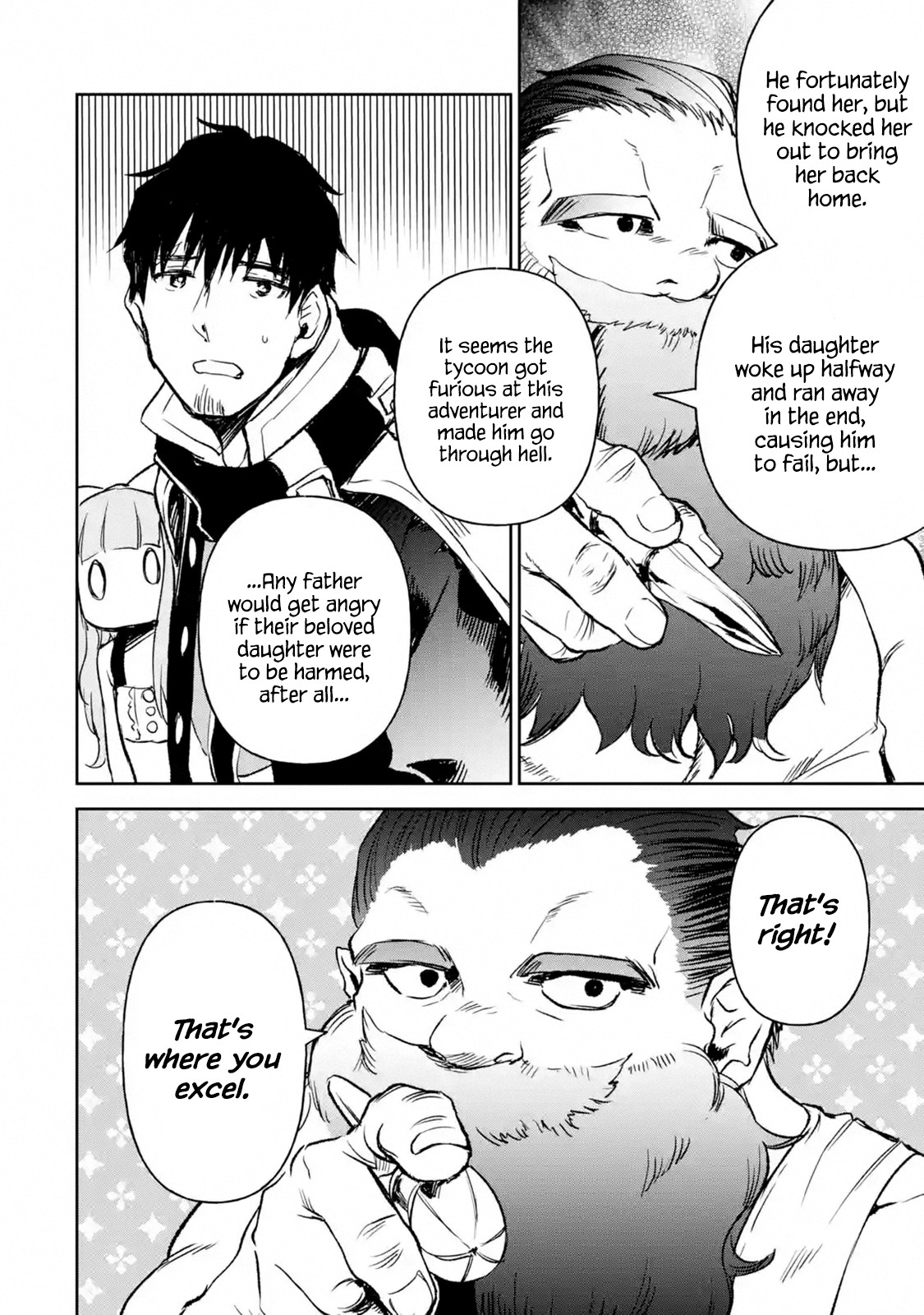 Boukensha License o Hakudatsu Sareta Ossan Dakedo, Manamusume ga Dekita no de Nonbiri Jinsei chapter 13.1 page 29