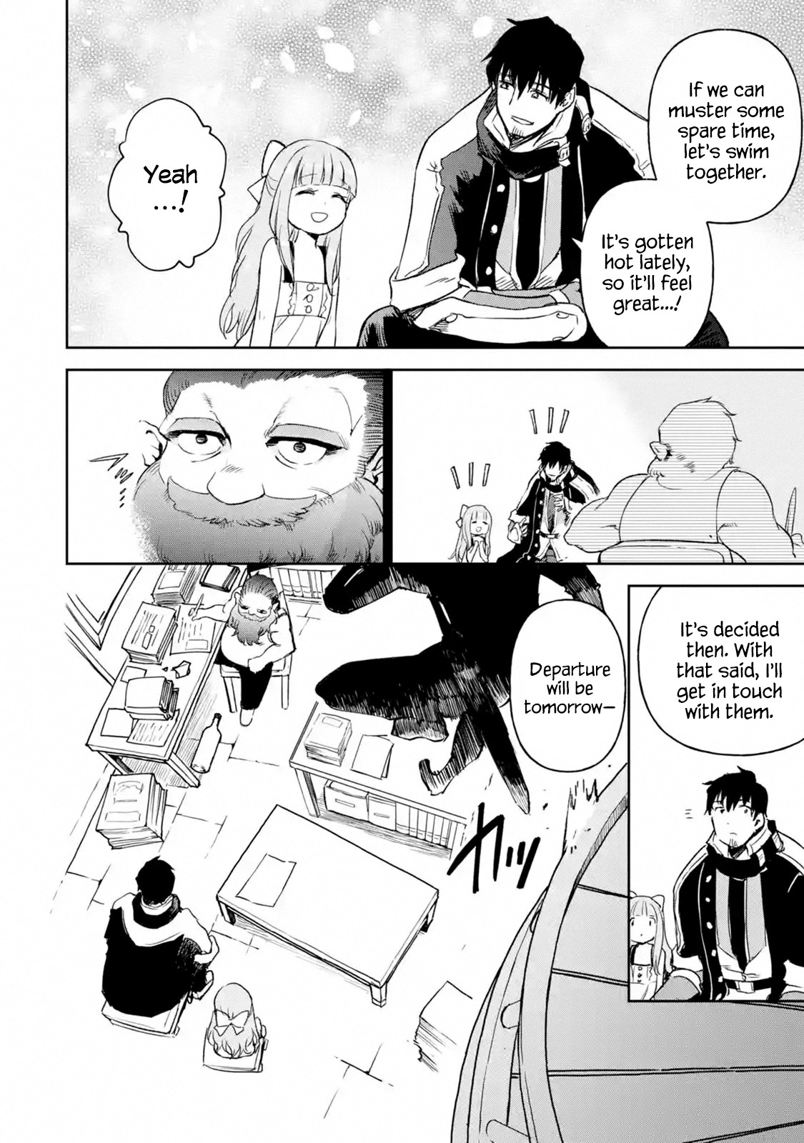 Boukensha License o Hakudatsu Sareta Ossan Dakedo, Manamusume ga Dekita no de Nonbiri Jinsei chapter 13.2 page 21