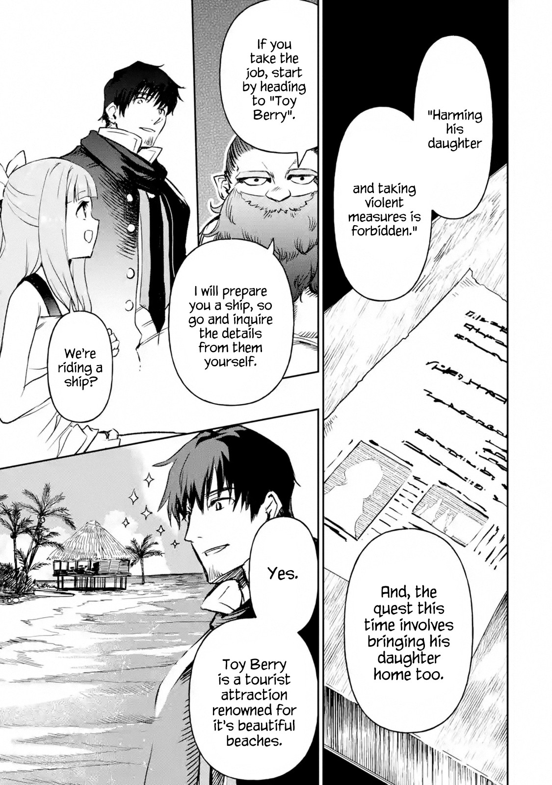 Boukensha License o Hakudatsu Sareta Ossan Dakedo, Manamusume ga Dekita no de Nonbiri Jinsei chapter 13.3 page 10