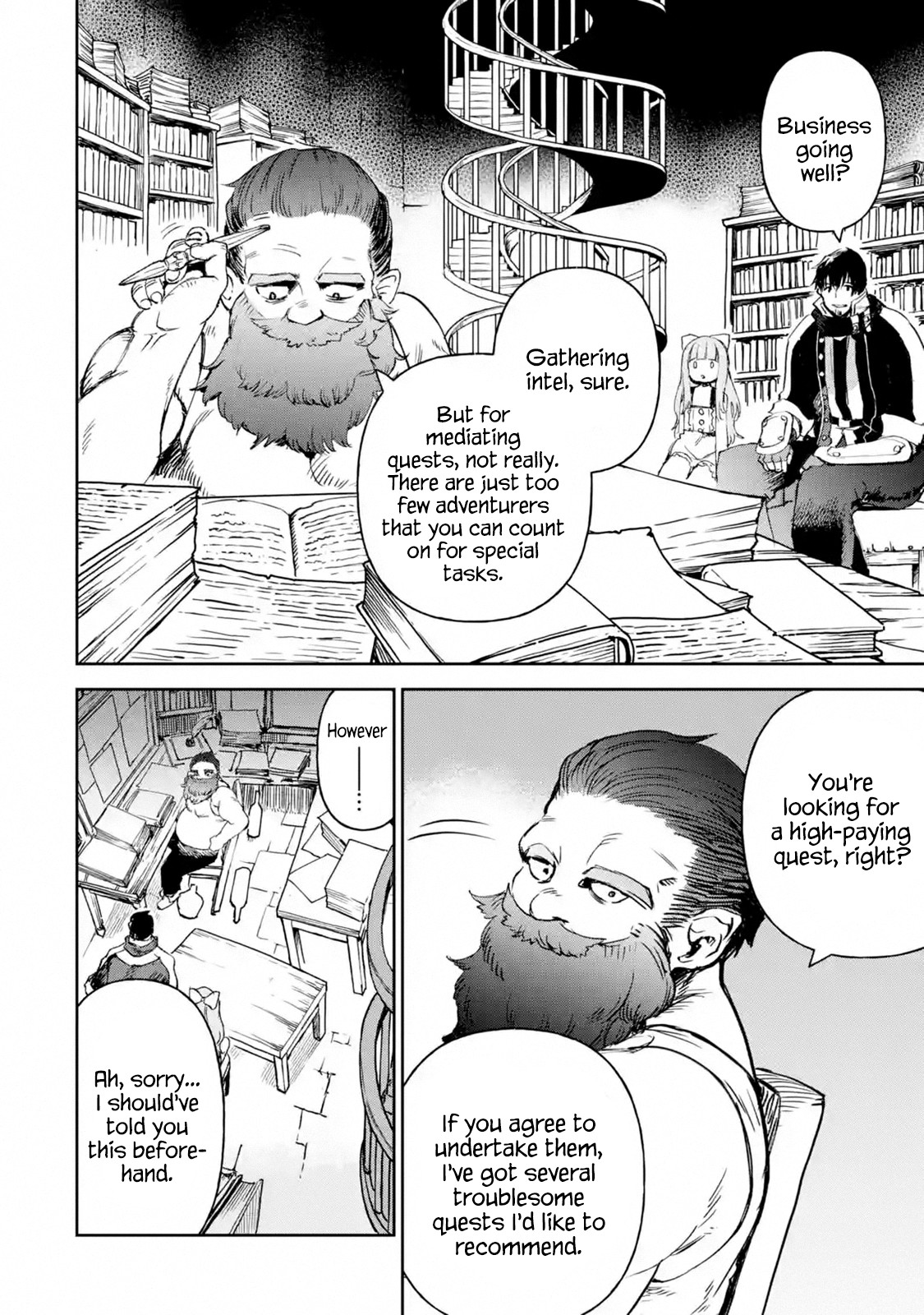 Boukensha License o Hakudatsu Sareta Ossan Dakedo, Manamusume ga Dekita no de Nonbiri Jinsei chapter 13.3 page 3