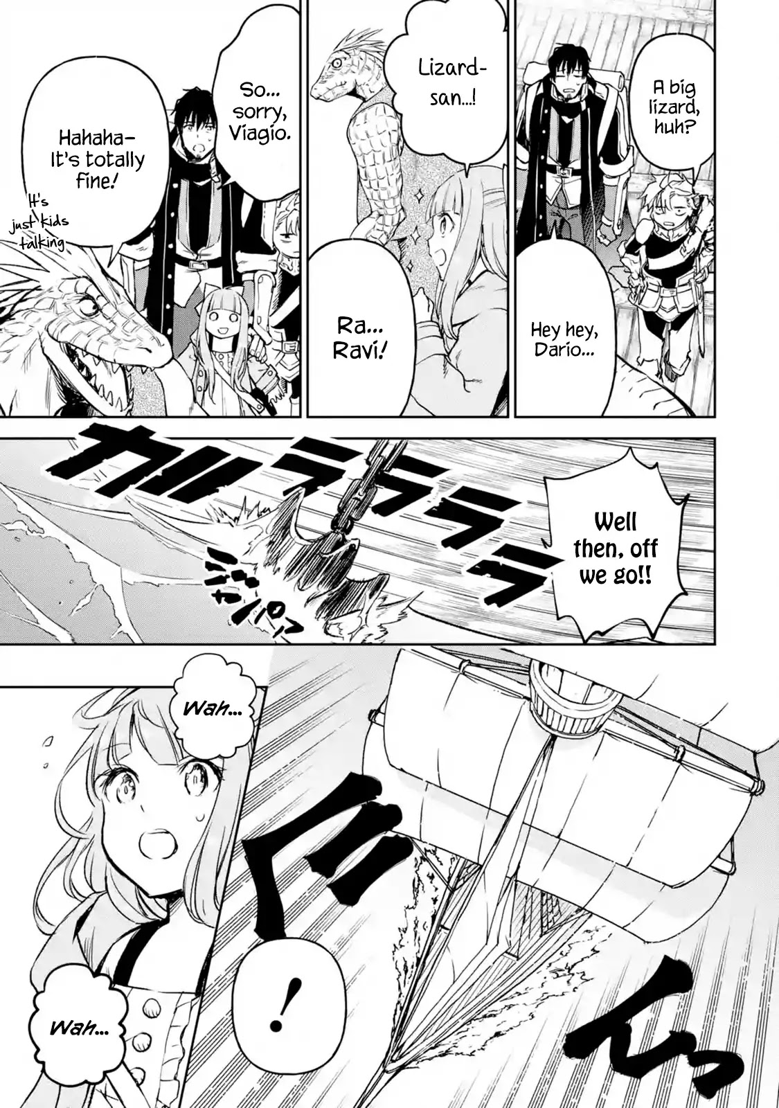 Boukensha License o Hakudatsu Sareta Ossan Dakedo, Manamusume ga Dekita no de Nonbiri Jinsei chapter 14.1 page 13