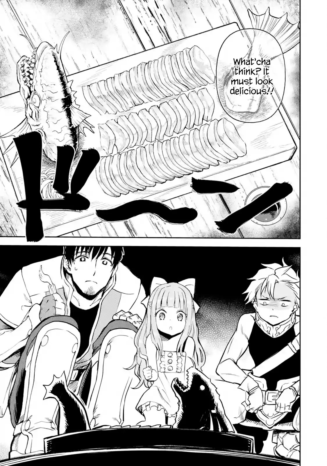 Boukensha License o Hakudatsu Sareta Ossan Dakedo, Manamusume ga Dekita no de Nonbiri Jinsei chapter 14.1 page 18