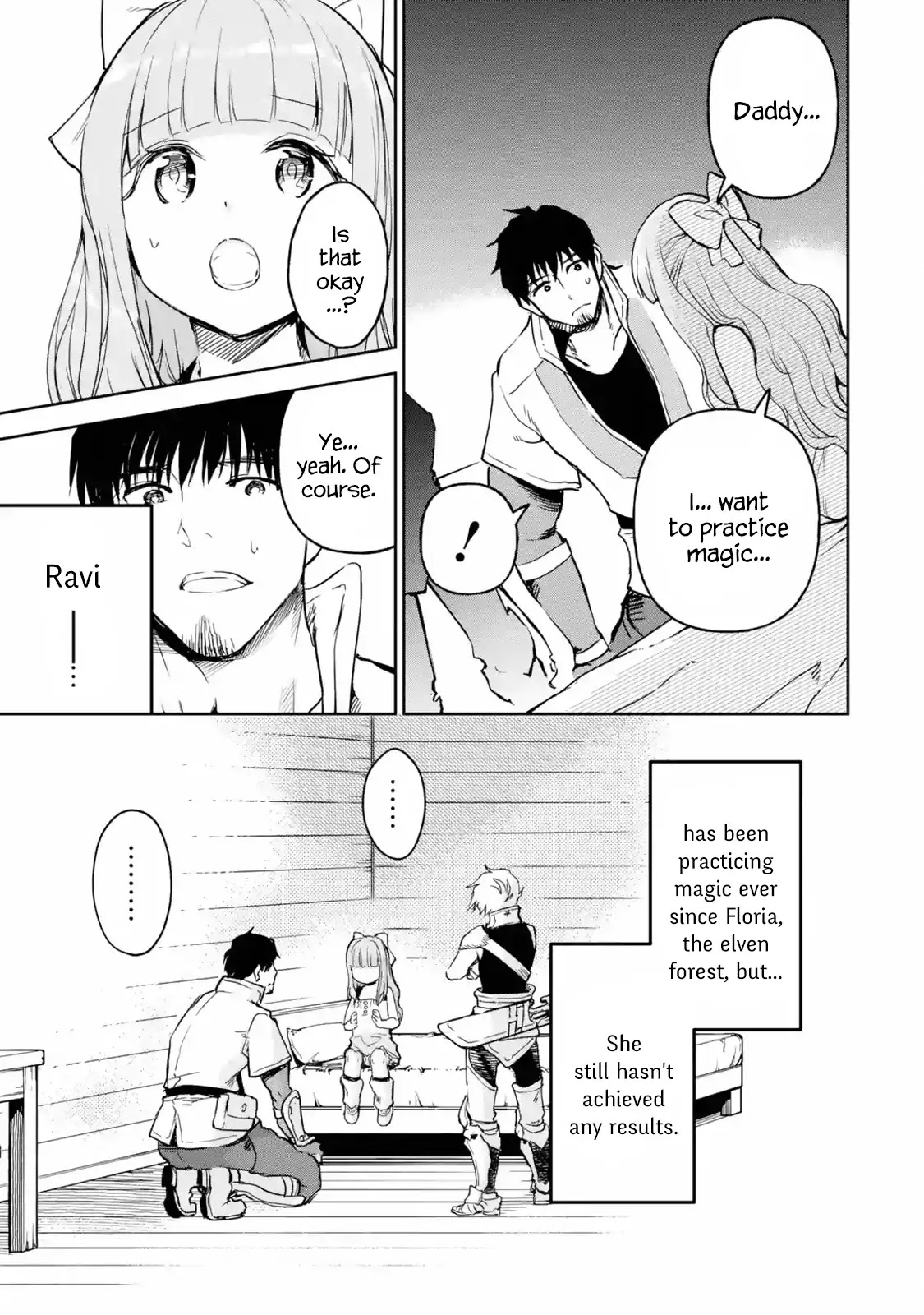 Boukensha License o Hakudatsu Sareta Ossan Dakedo, Manamusume ga Dekita no de Nonbiri Jinsei chapter 14.1 page 42