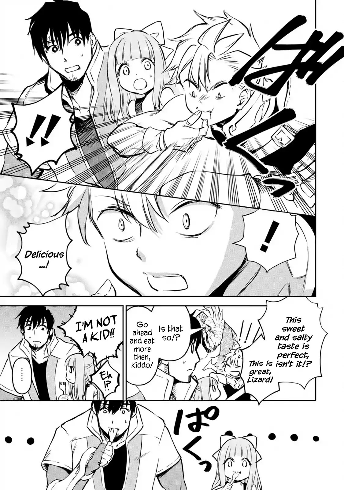 Boukensha License o Hakudatsu Sareta Ossan Dakedo, Manamusume ga Dekita no de Nonbiri Jinsei chapter 14.2 page 9