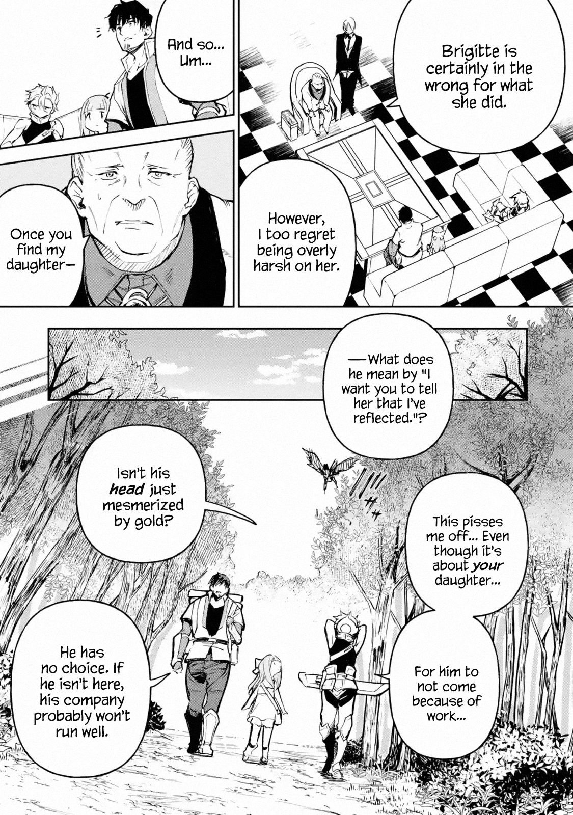 Boukensha License o Hakudatsu Sareta Ossan Dakedo, Manamusume ga Dekita no de Nonbiri Jinsei chapter 16.1 page 11