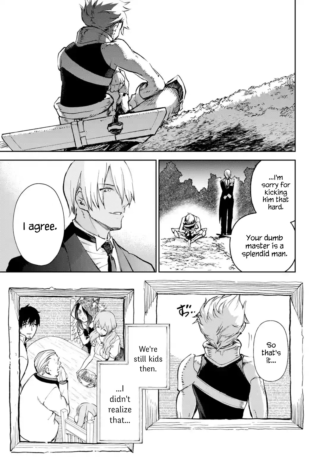 Boukensha License o Hakudatsu Sareta Ossan Dakedo, Manamusume ga Dekita no de Nonbiri Jinsei chapter 16.5 page 9