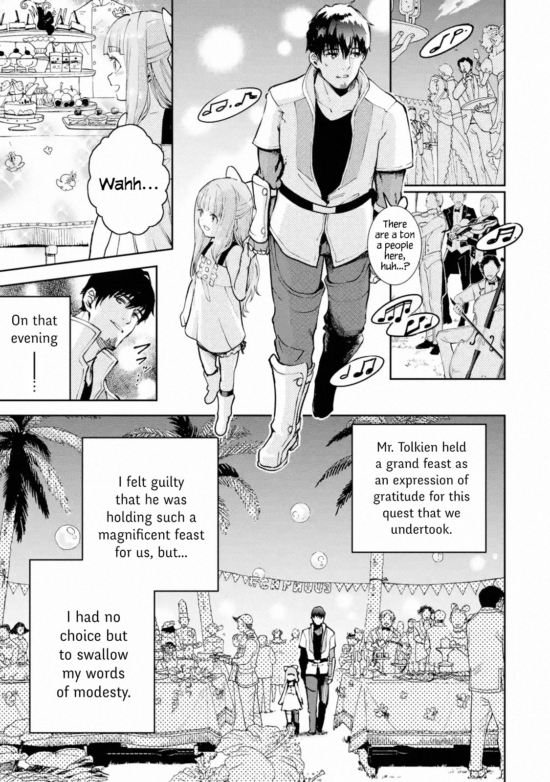 Boukensha License o Hakudatsu Sareta Ossan Dakedo, Manamusume ga Dekita no de Nonbiri Jinsei chapter 17.1 page 17