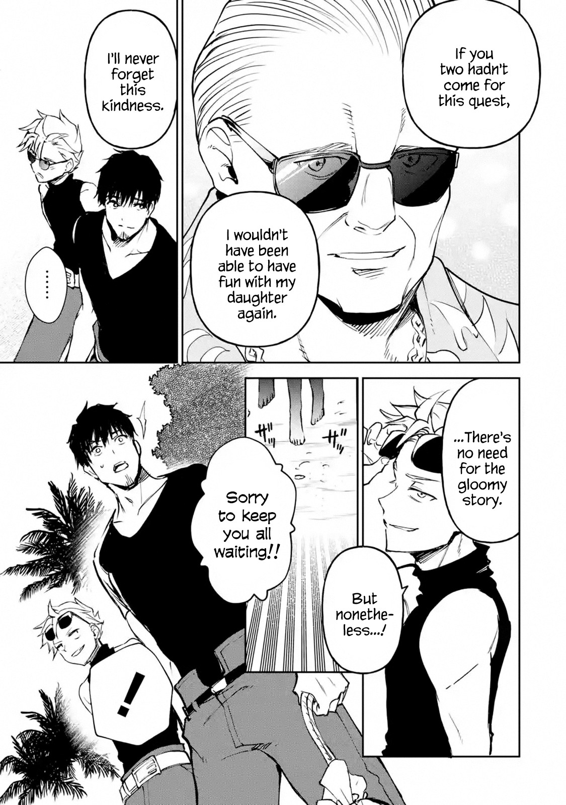 Boukensha License o Hakudatsu Sareta Ossan Dakedo, Manamusume ga Dekita no de Nonbiri Jinsei chapter 17.1 page 3