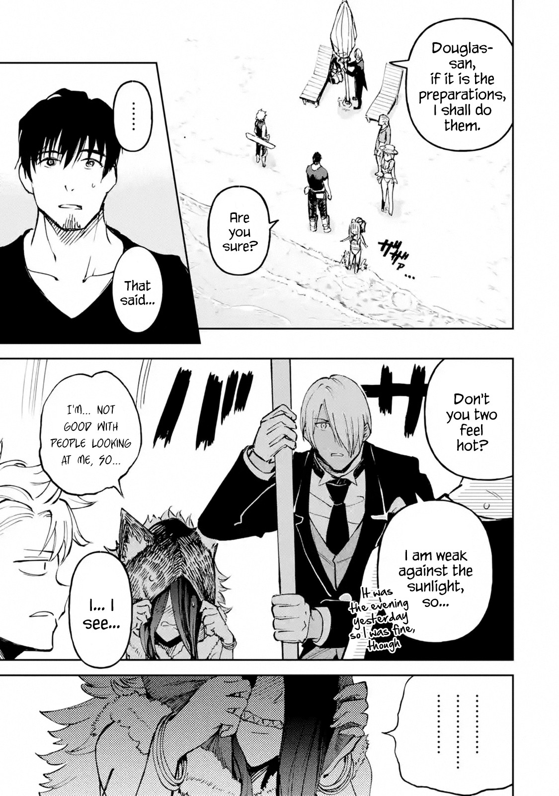 Boukensha License o Hakudatsu Sareta Ossan Dakedo, Manamusume ga Dekita no de Nonbiri Jinsei chapter 17.1 page 7