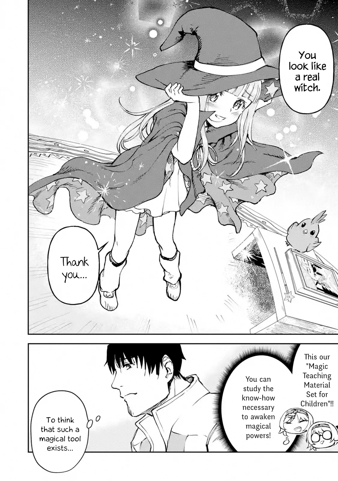 Boukensha License o Hakudatsu Sareta Ossan Dakedo, Manamusume ga Dekita no de Nonbiri Jinsei chapter 18.1 page 27