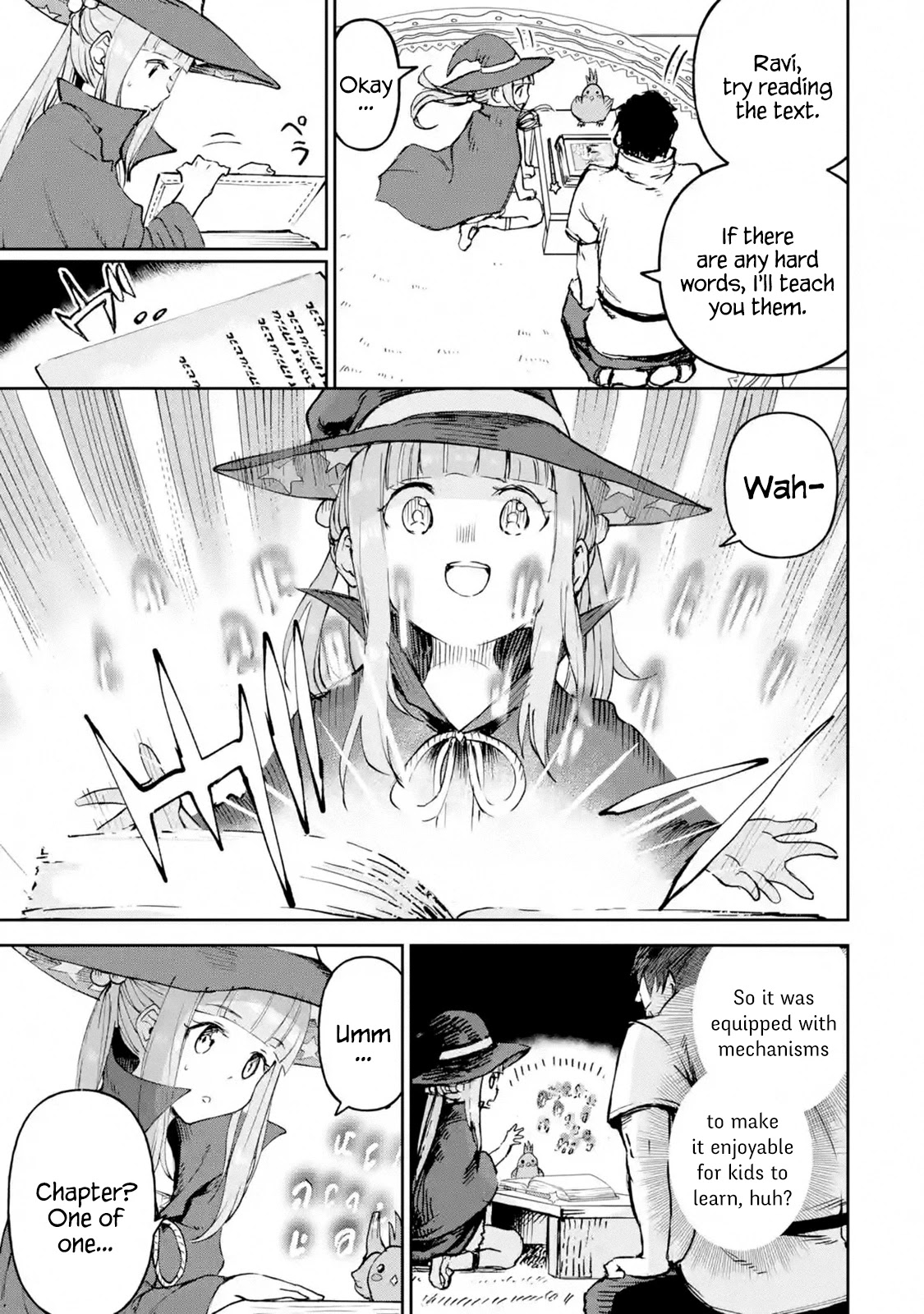 Boukensha License o Hakudatsu Sareta Ossan Dakedo, Manamusume ga Dekita no de Nonbiri Jinsei chapter 18.1 page 28