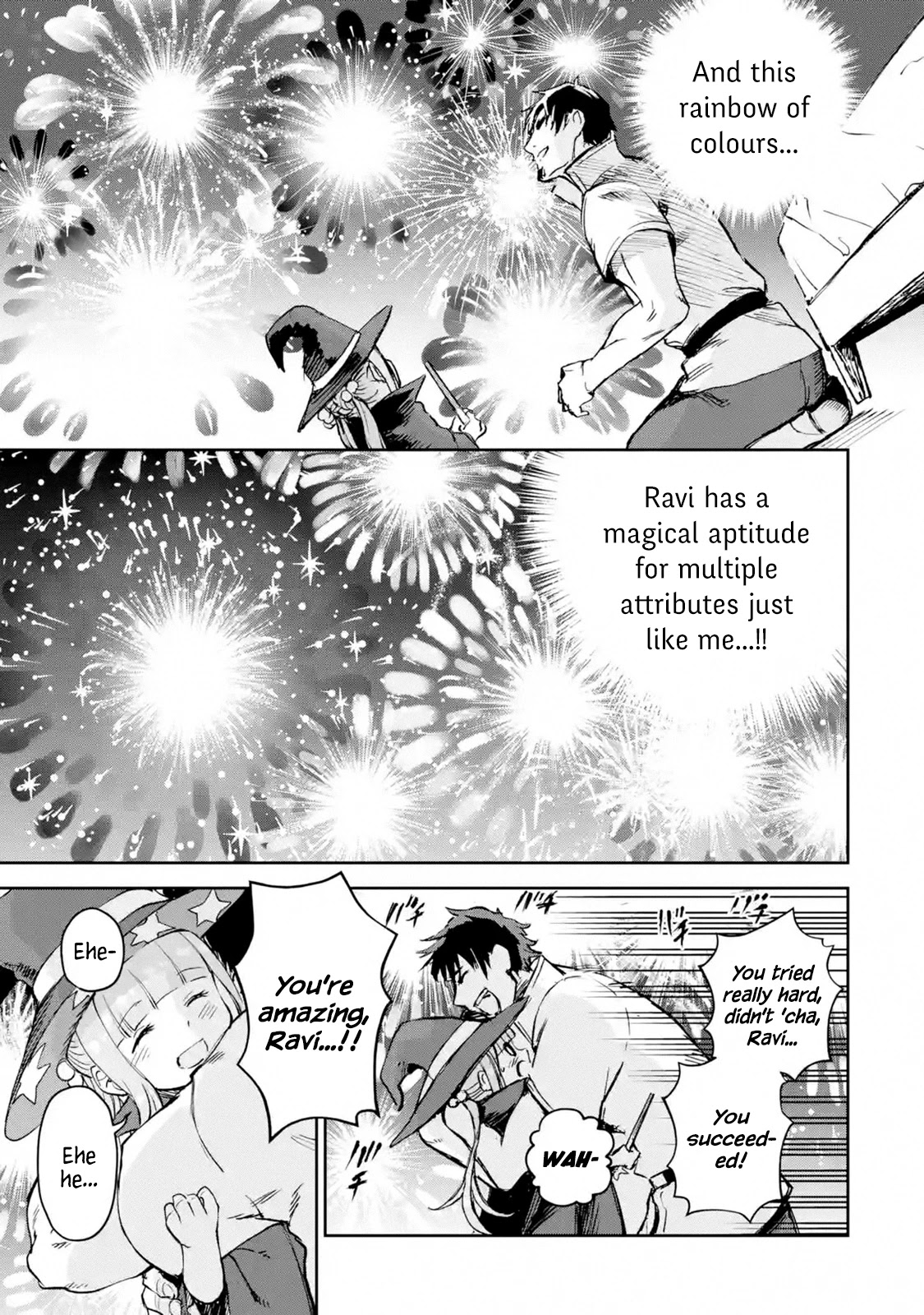 Boukensha License o Hakudatsu Sareta Ossan Dakedo, Manamusume ga Dekita no de Nonbiri Jinsei chapter 18.1 page 41