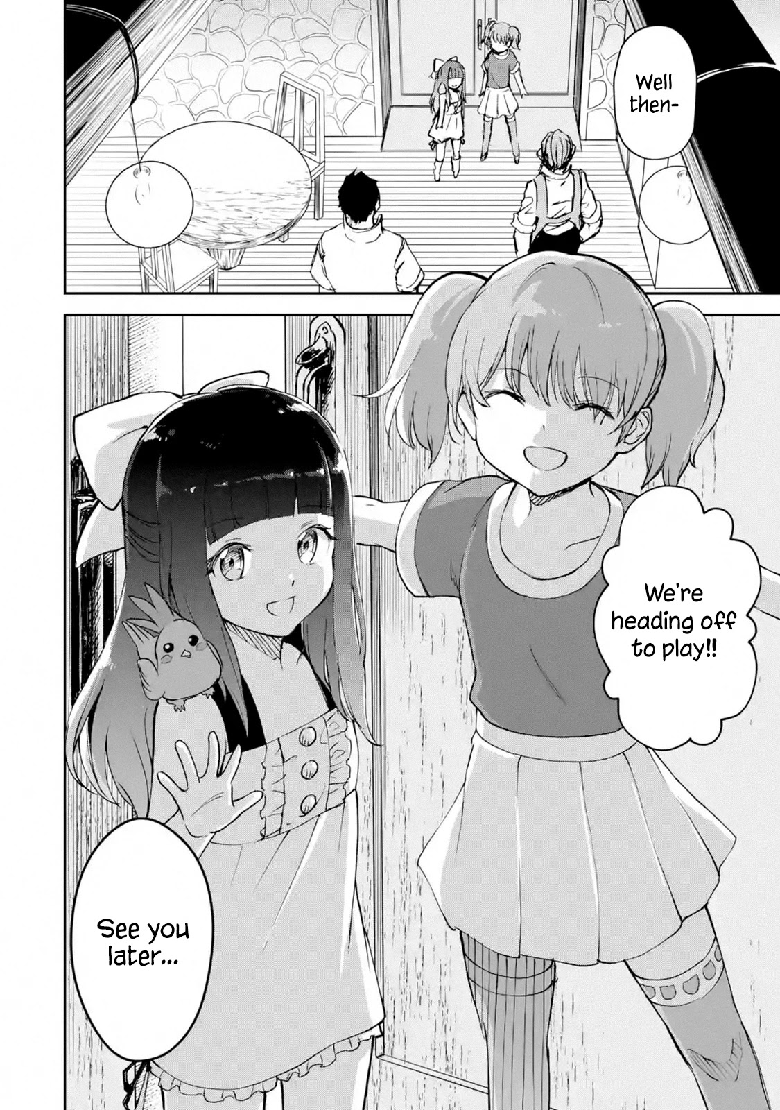 Boukensha License o Hakudatsu Sareta Ossan Dakedo, Manamusume ga Dekita no de Nonbiri Jinsei chapter 19.1 page 2