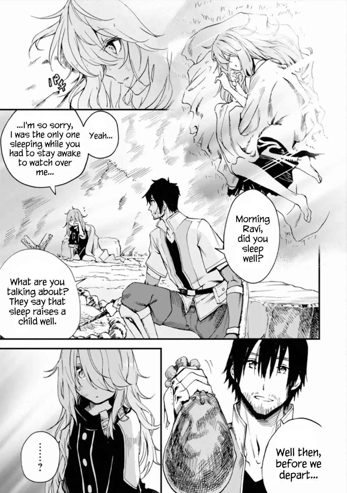 Boukensha License o Hakudatsu Sareta Ossan Dakedo, Manamusume ga Dekita no de Nonbiri Jinsei chapter 2.1 page 1