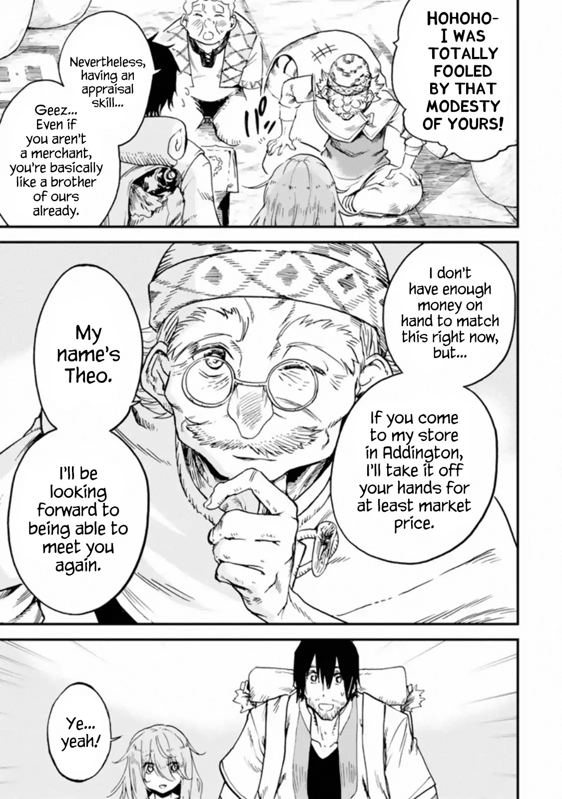 Boukensha License o Hakudatsu Sareta Ossan Dakedo, Manamusume ga Dekita no de Nonbiri Jinsei chapter 2.1 page 19