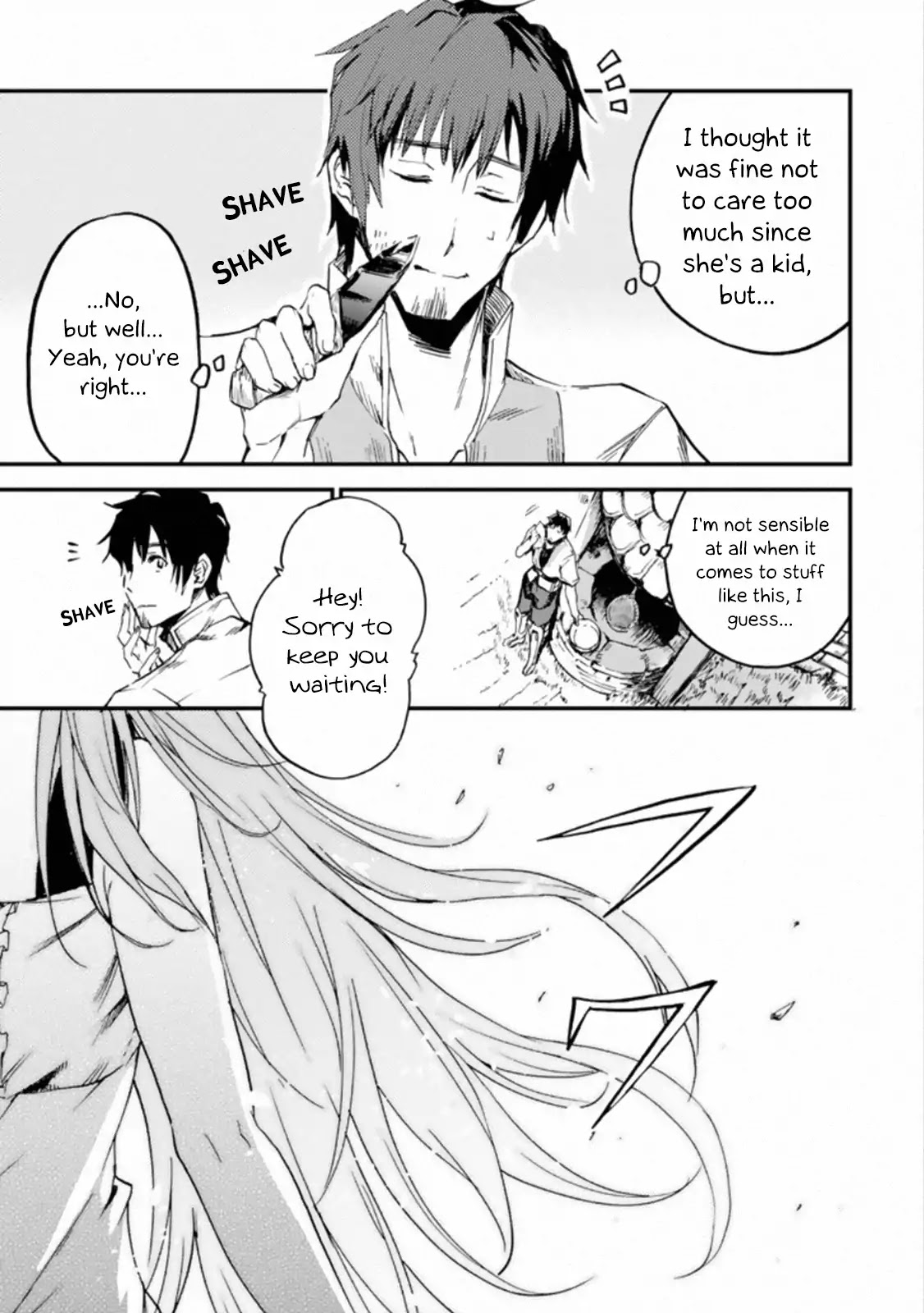 Boukensha License o Hakudatsu Sareta Ossan Dakedo, Manamusume ga Dekita no de Nonbiri Jinsei chapter 2.1 page 35