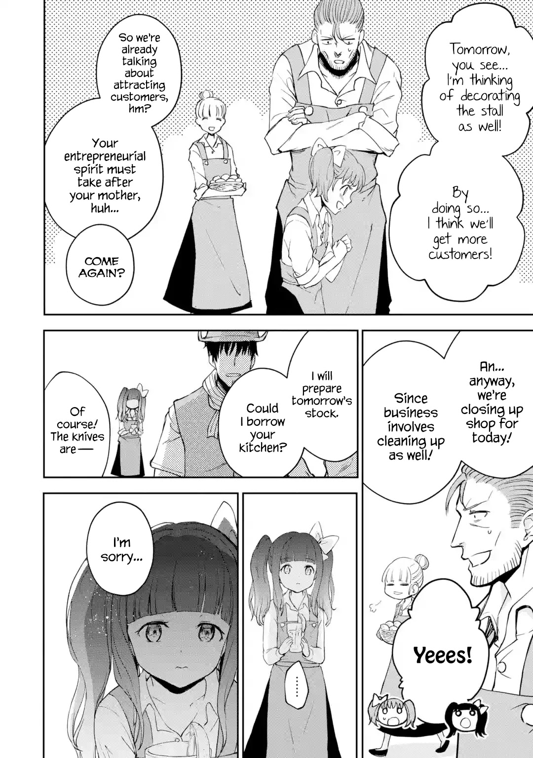 Boukensha License o Hakudatsu Sareta Ossan Dakedo, Manamusume ga Dekita no de Nonbiri Jinsei chapter 20.1 page 38