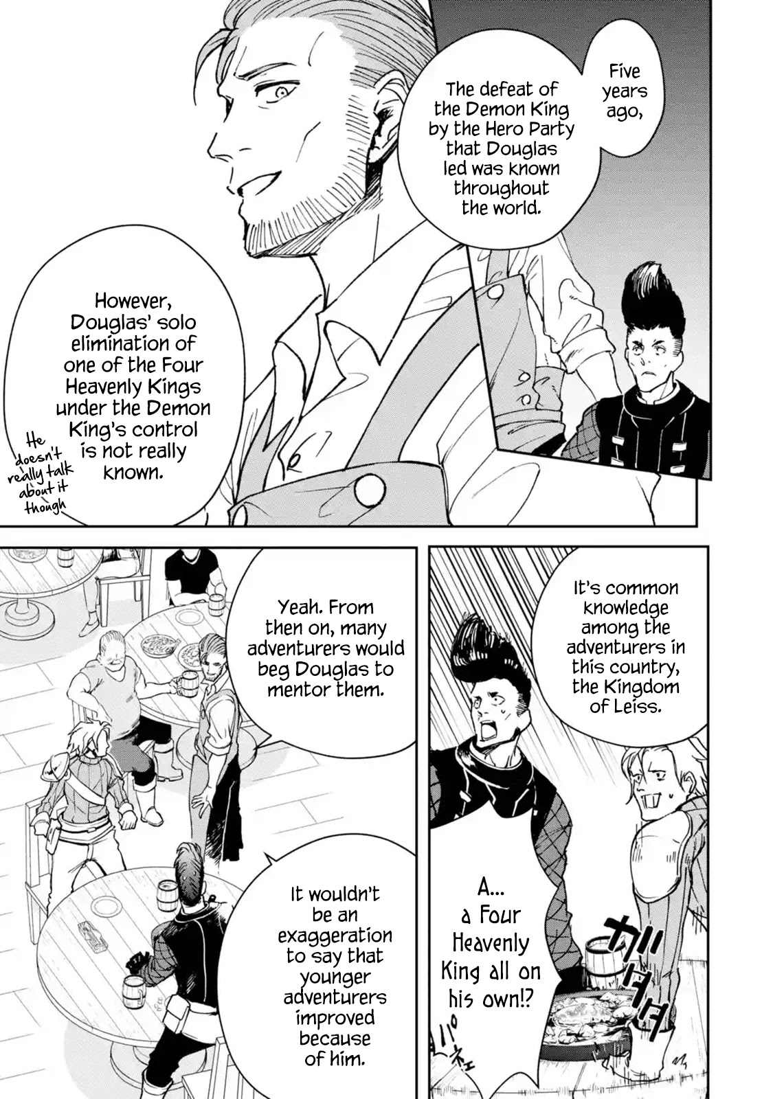 Boukensha License o Hakudatsu Sareta Ossan Dakedo, Manamusume ga Dekita no de Nonbiri Jinsei chapter 21 page 5