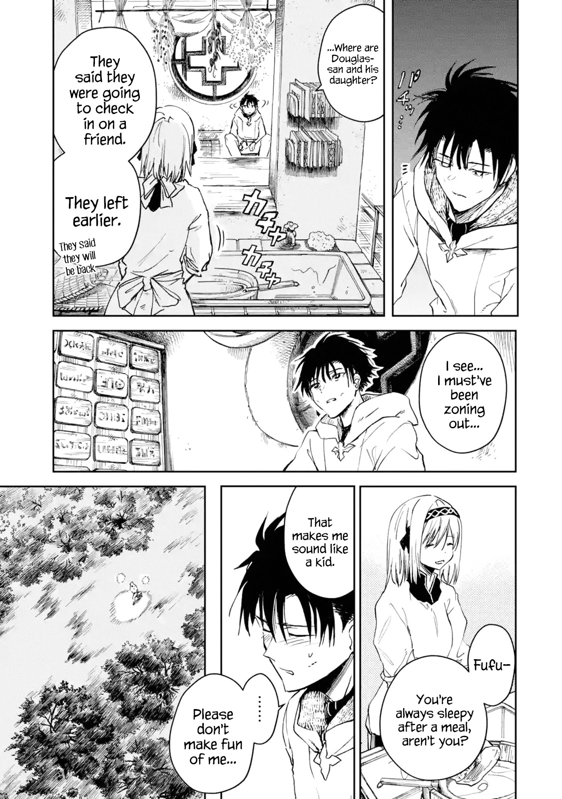 Boukensha License o Hakudatsu Sareta Ossan Dakedo, Manamusume ga Dekita no de Nonbiri Jinsei chapter 28 page 21