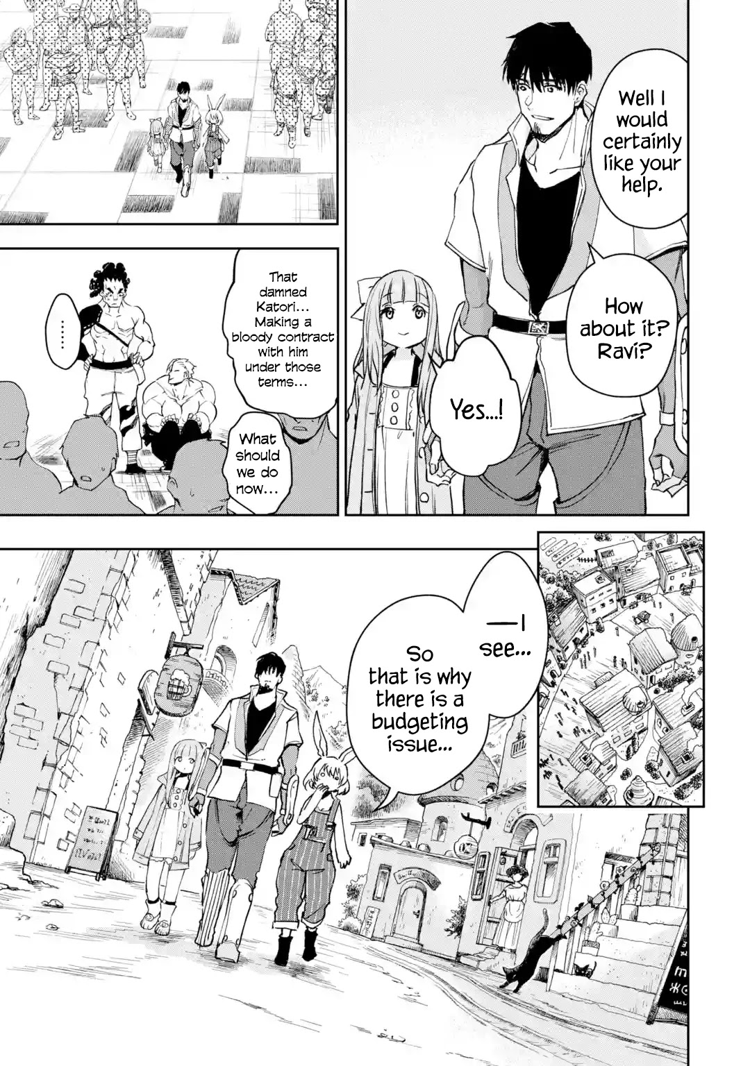 Boukensha License o Hakudatsu Sareta Ossan Dakedo, Manamusume ga Dekita no de Nonbiri Jinsei chapter 29 page 27