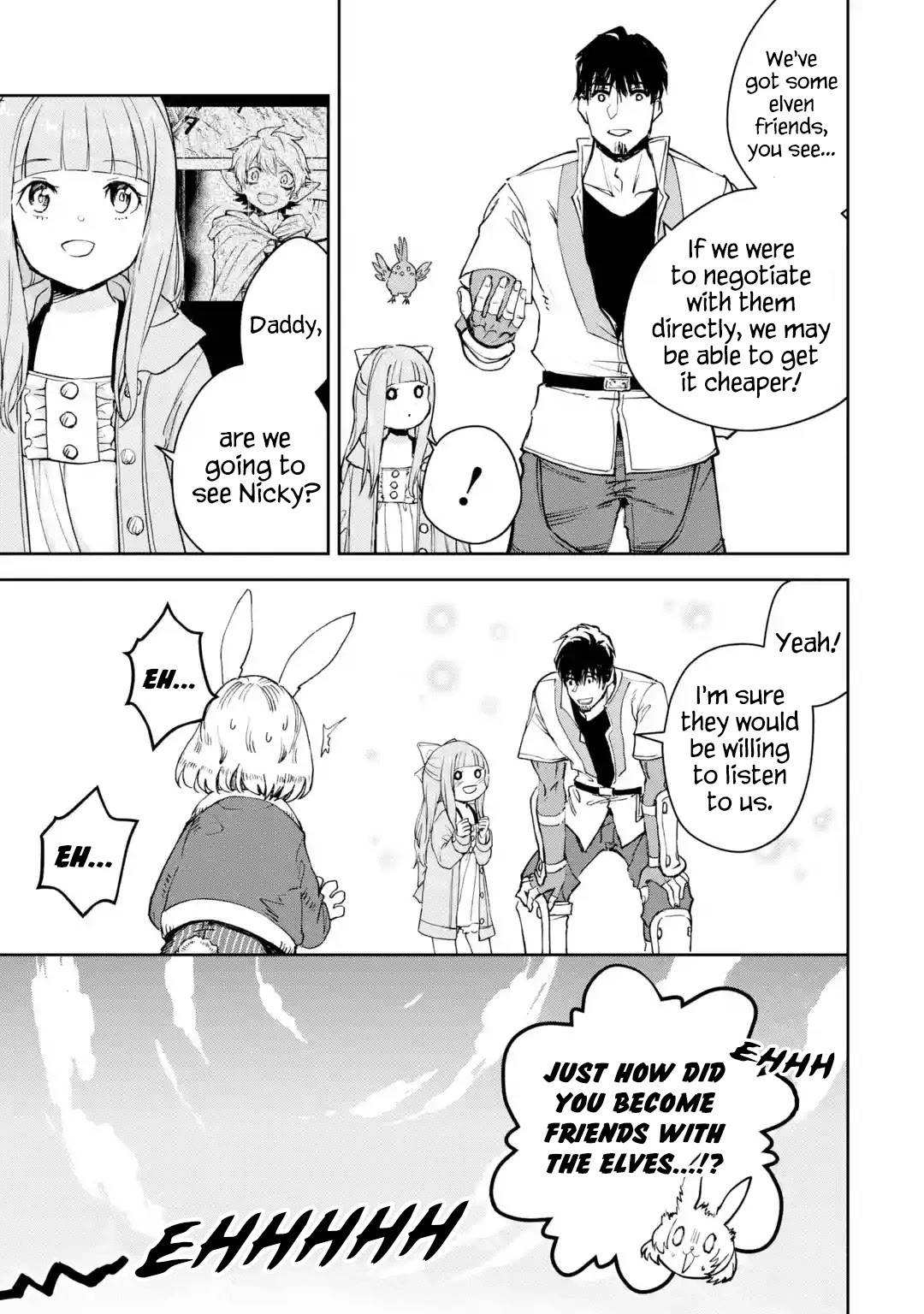 Boukensha License o Hakudatsu Sareta Ossan Dakedo, Manamusume ga Dekita no de Nonbiri Jinsei chapter 29 page 37