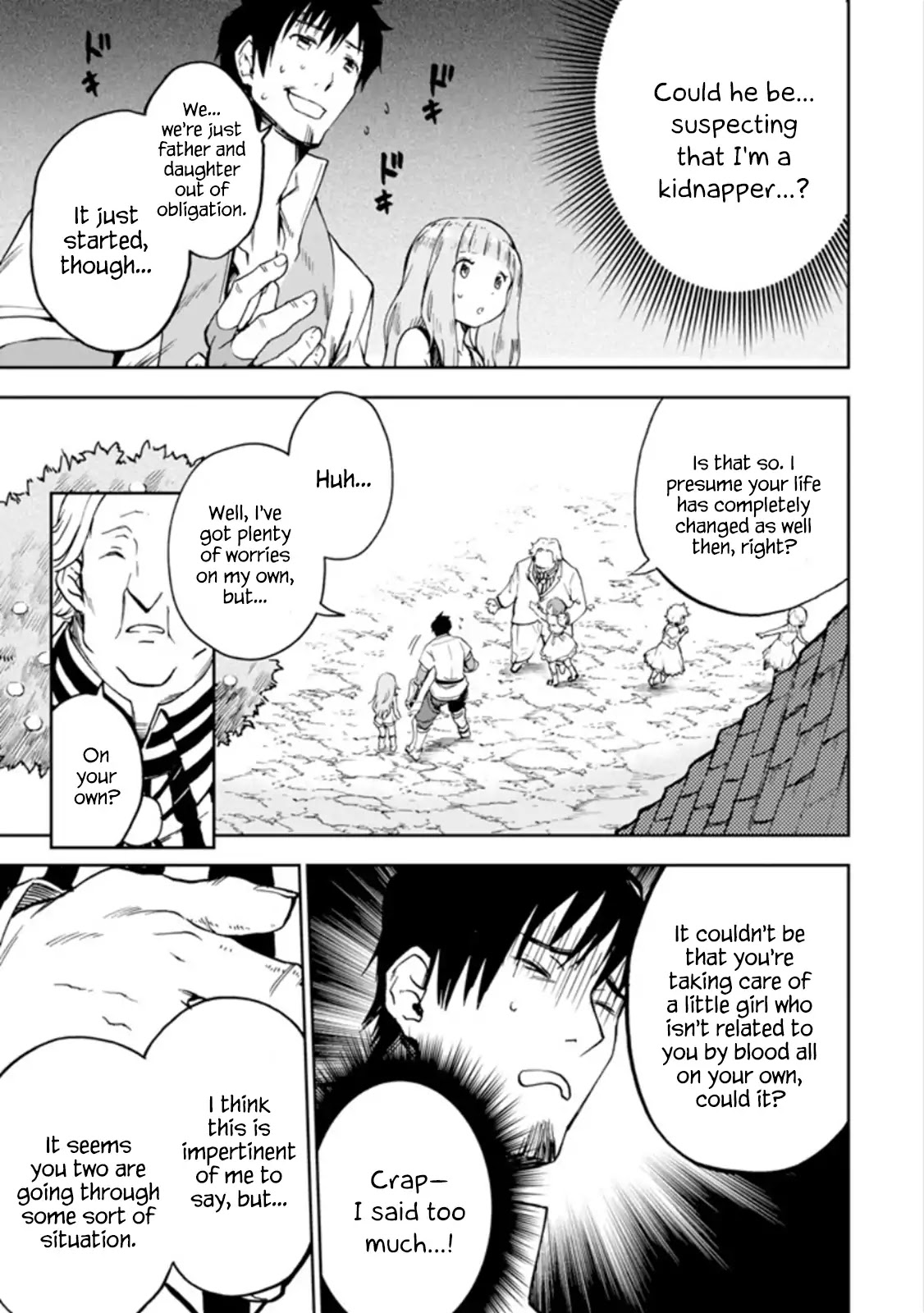 Boukensha License o Hakudatsu Sareta Ossan Dakedo, Manamusume ga Dekita no de Nonbiri Jinsei chapter 3.1 page 11