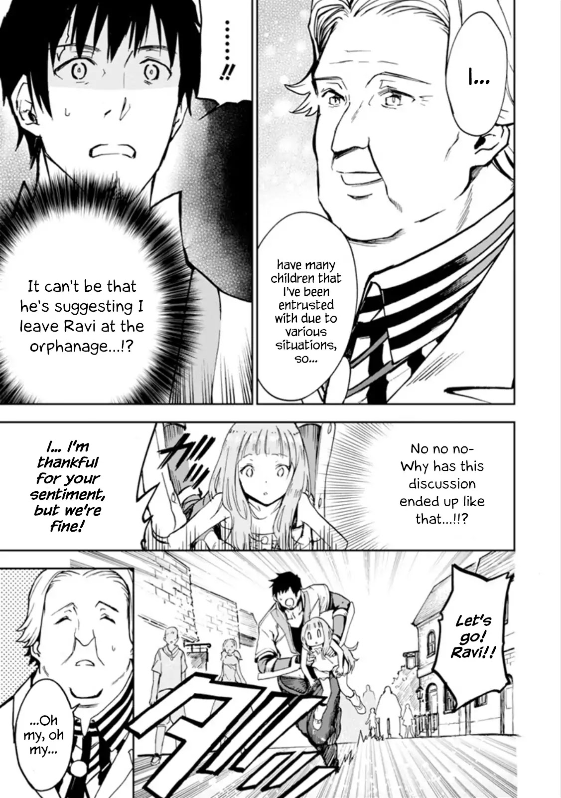 Boukensha License o Hakudatsu Sareta Ossan Dakedo, Manamusume ga Dekita no de Nonbiri Jinsei chapter 3.1 page 13