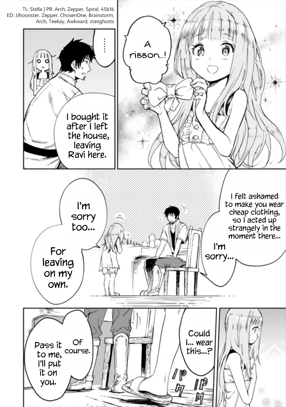 Boukensha License o Hakudatsu Sareta Ossan Dakedo, Manamusume ga Dekita no de Nonbiri Jinsei chapter 3.3 page 30