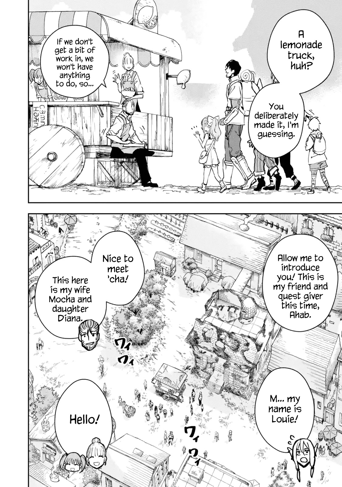 Boukensha License o Hakudatsu Sareta Ossan Dakedo, Manamusume ga Dekita no de Nonbiri Jinsei chapter 30 page 28