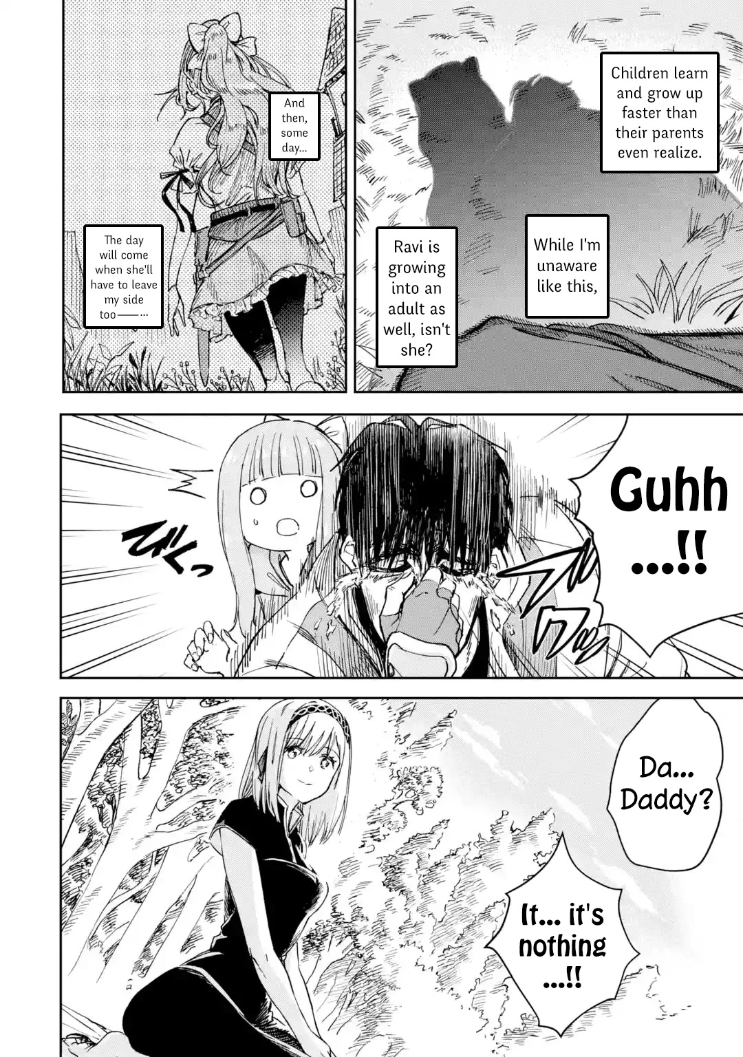 Boukensha License o Hakudatsu Sareta Ossan Dakedo, Manamusume ga Dekita no de Nonbiri Jinsei chapter 33 page 34
