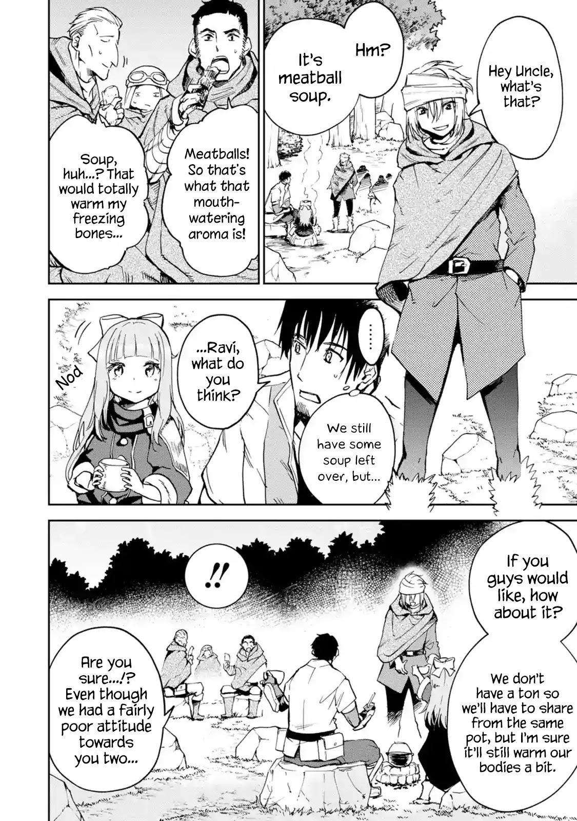 Boukensha License o Hakudatsu Sareta Ossan Dakedo, Manamusume ga Dekita no de Nonbiri Jinsei chapter 4.1 page 10