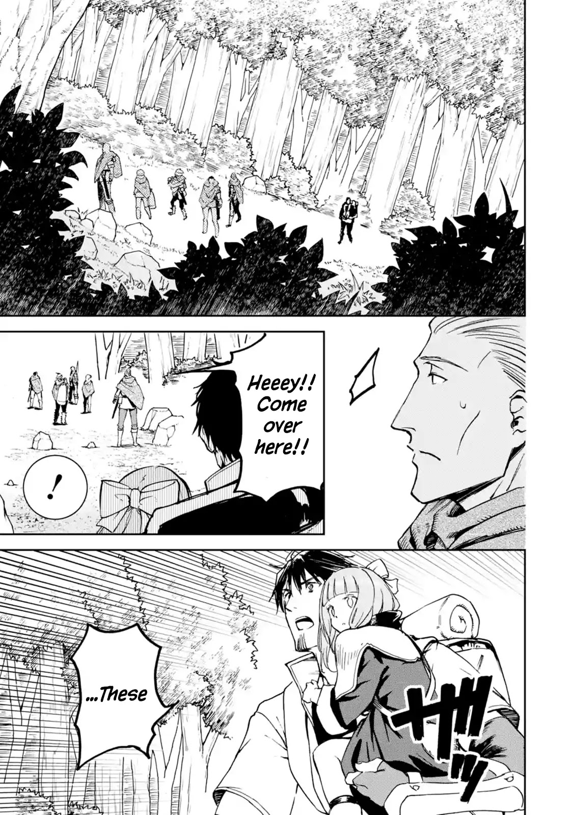 Boukensha License o Hakudatsu Sareta Ossan Dakedo, Manamusume ga Dekita no de Nonbiri Jinsei chapter 4.1 page 15