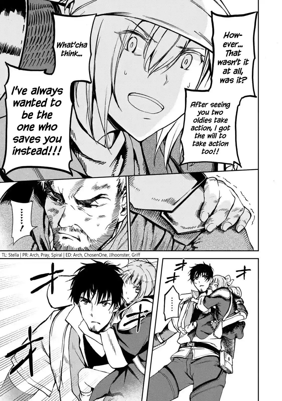 Boukensha License o Hakudatsu Sareta Ossan Dakedo, Manamusume ga Dekita no de Nonbiri Jinsei chapter 4.1 page 42