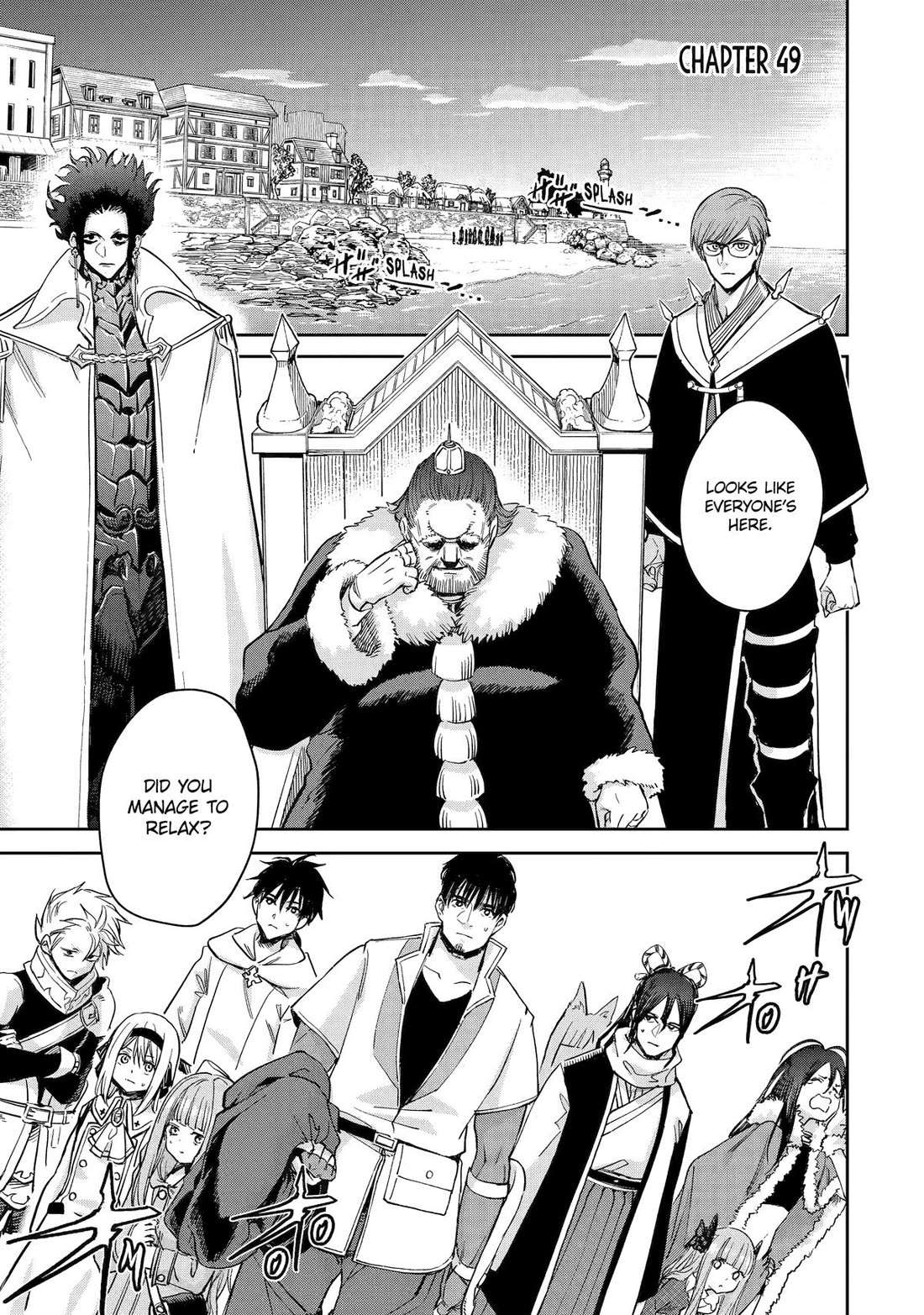 Boukensha License o Hakudatsu Sareta Ossan Dakedo, Manamusume ga Dekita no de Nonbiri Jinsei chapter 49 page 1