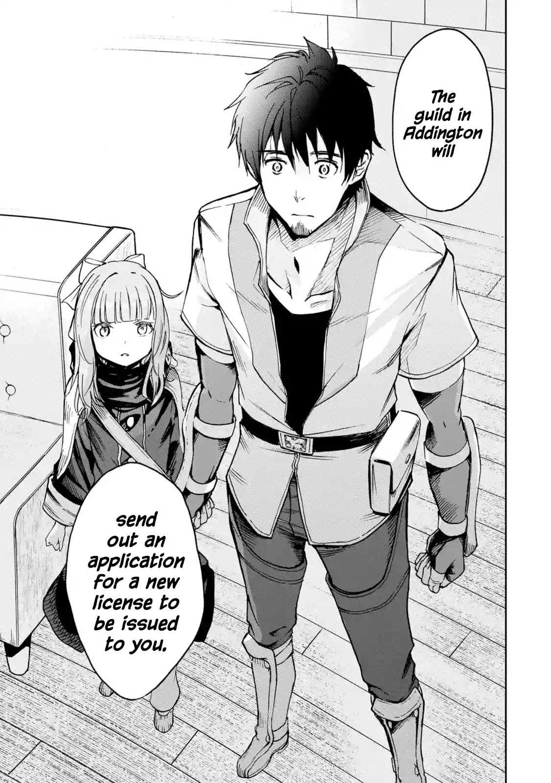 Boukensha License o Hakudatsu Sareta Ossan Dakedo, Manamusume ga Dekita no de Nonbiri Jinsei chapter 5.1 page 9